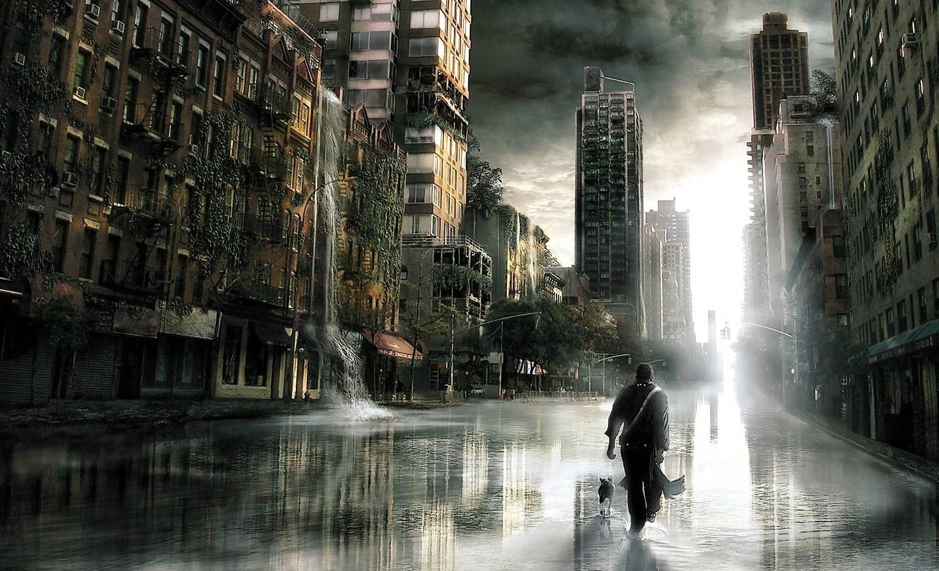 Post Apocalyptic City Zombies Wallpapers