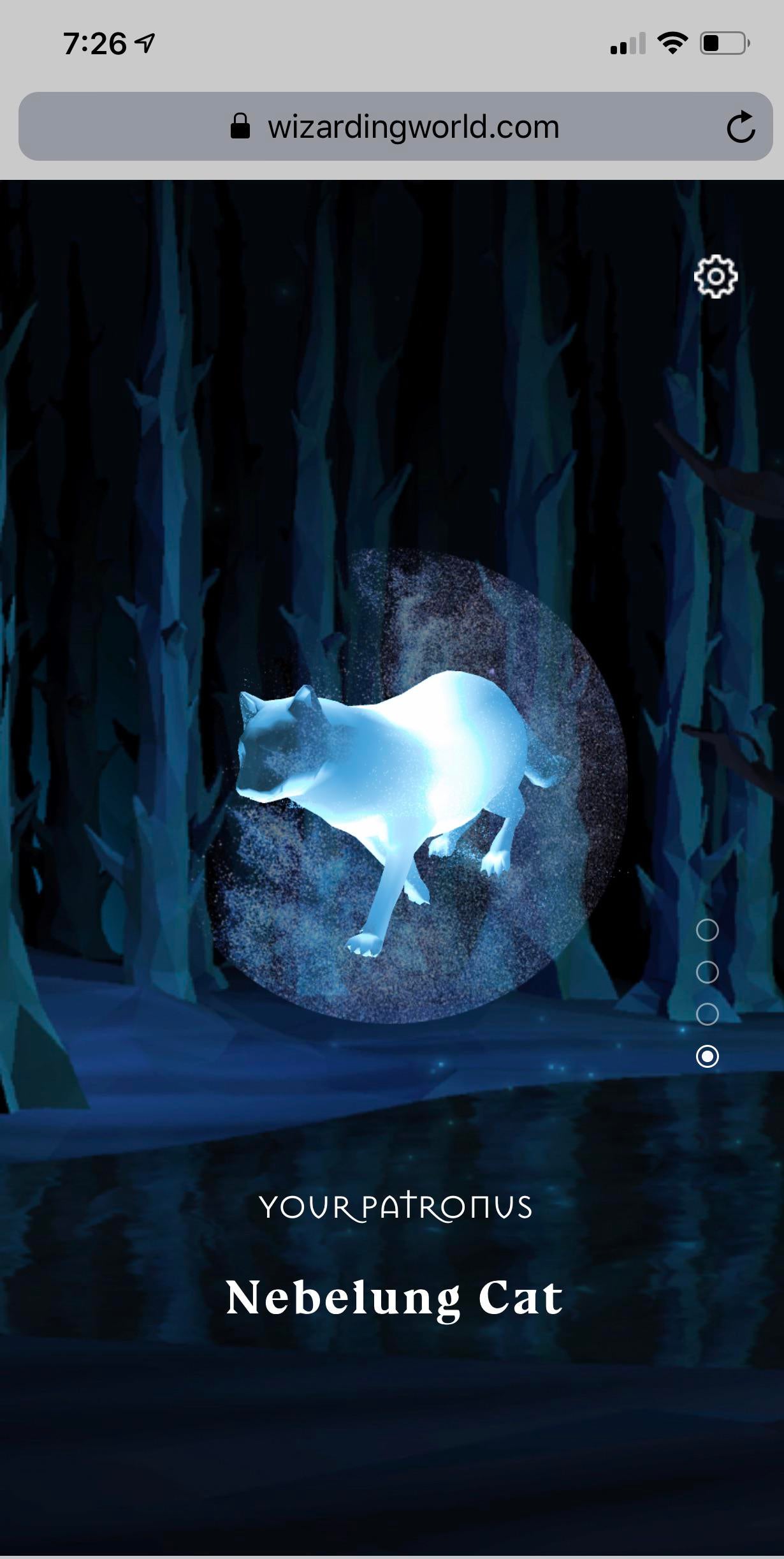 Pottermore Fox Patronus Wallpapers