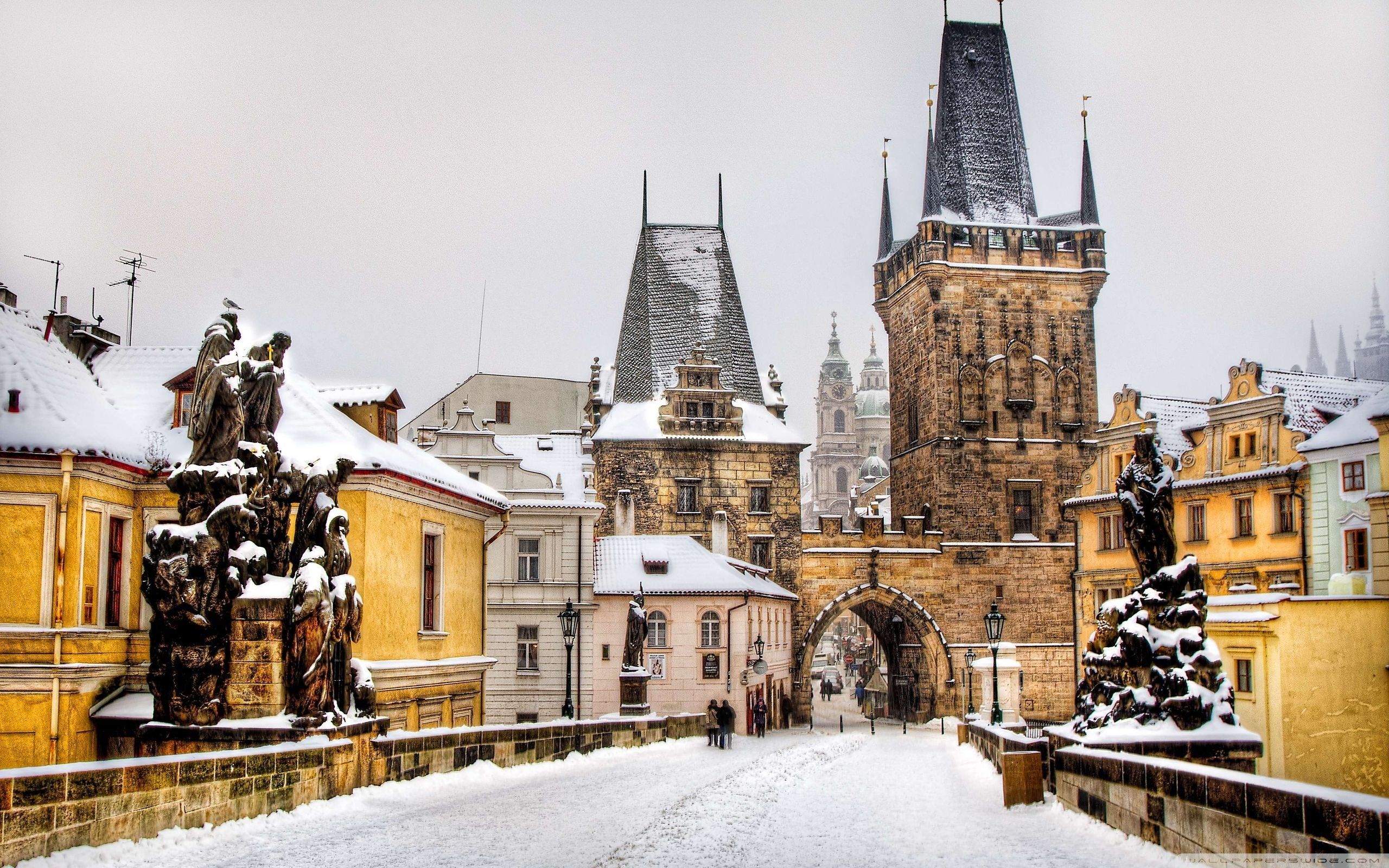 Prague Czech Republic Christmas Wallpapers