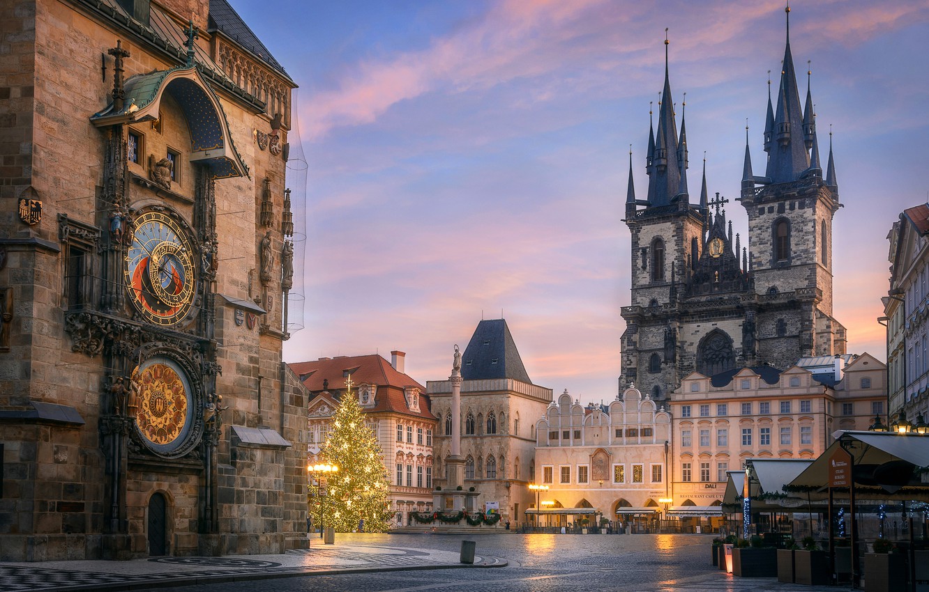 Prague Czech Republic Christmas Wallpapers