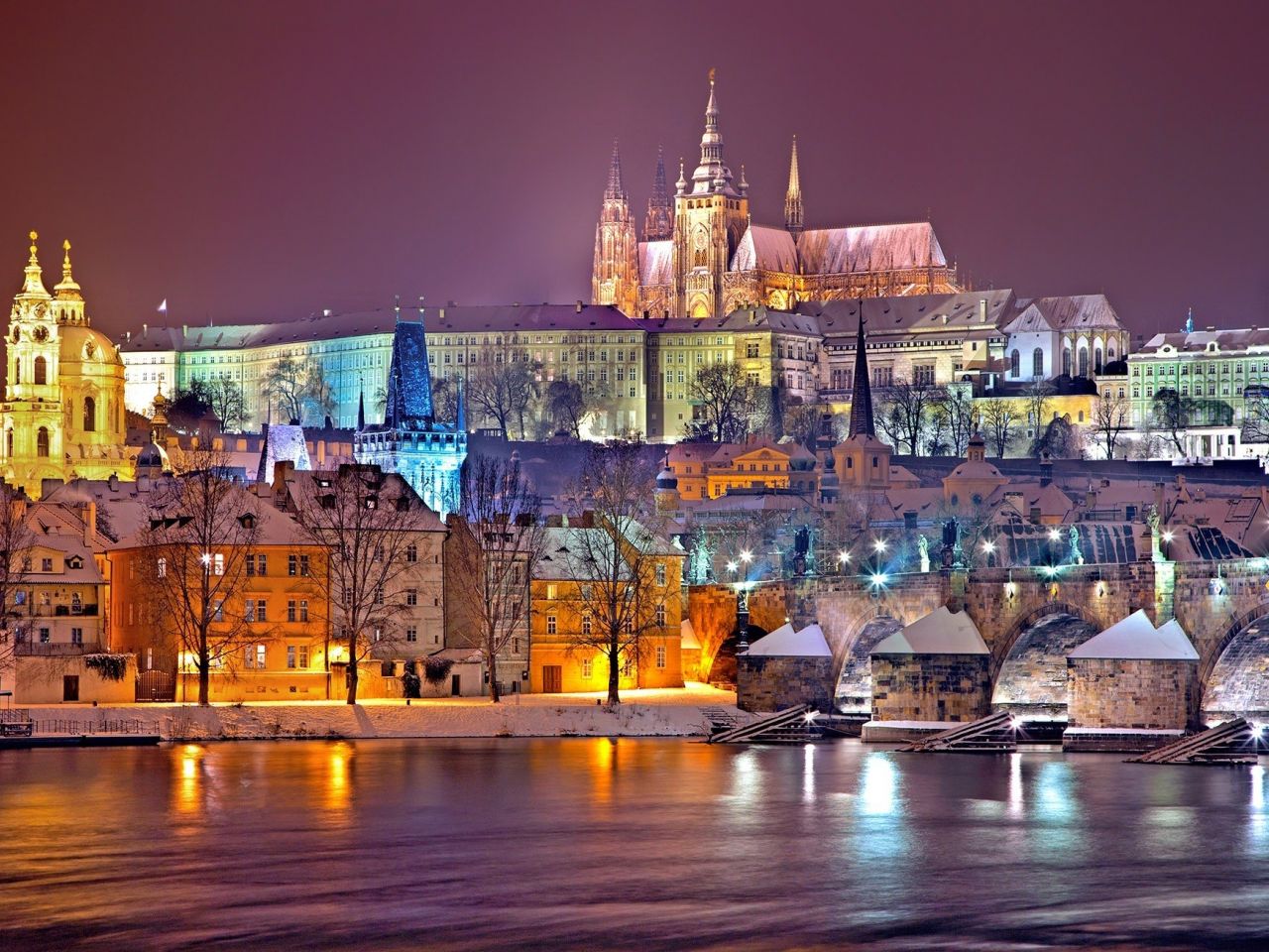 Prague Winter Wallpapers