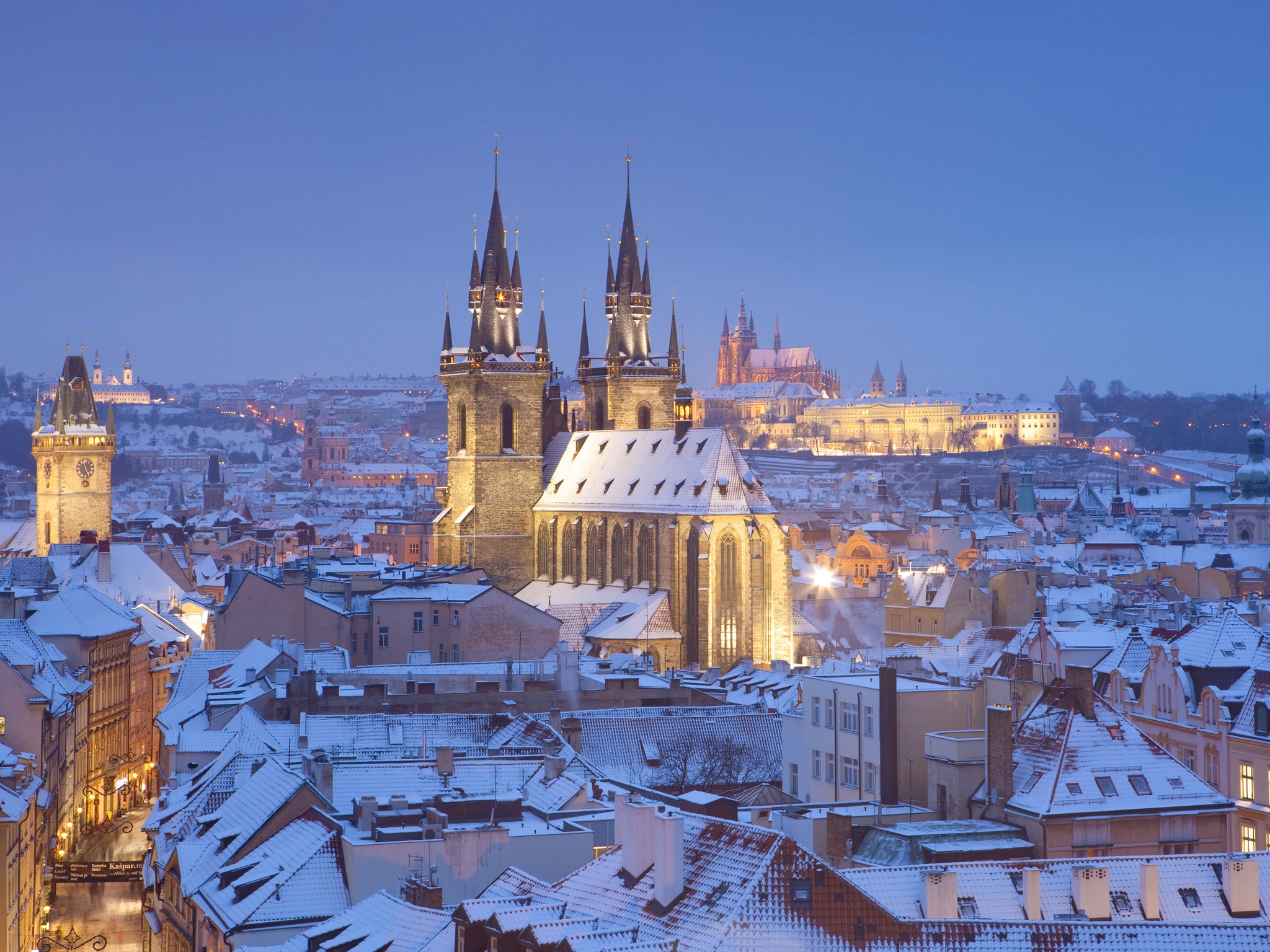 Prague Winter Wallpapers