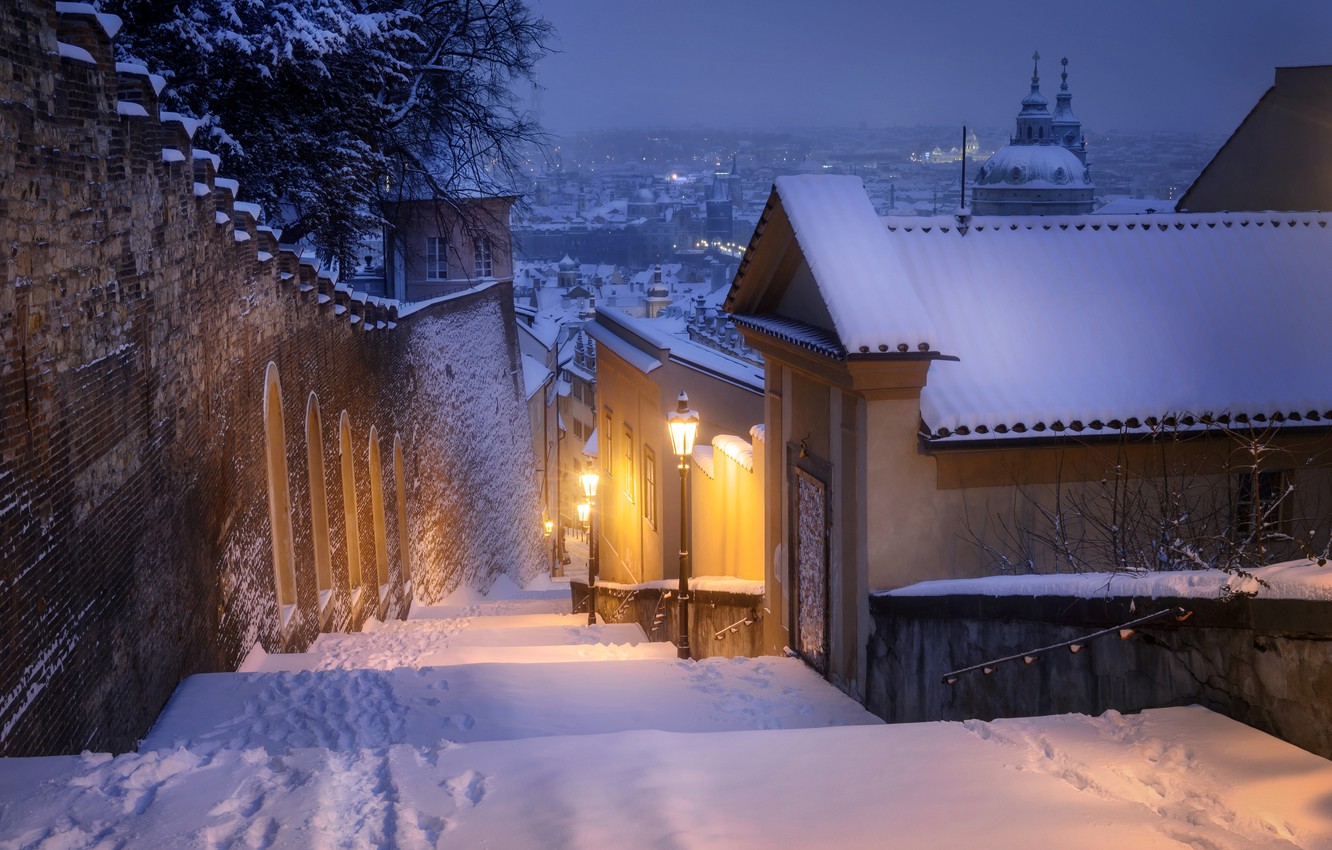 Prague Winter Wallpapers