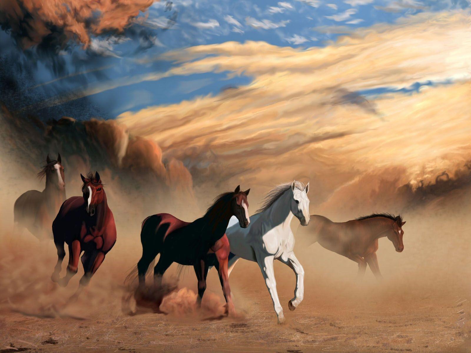 Pretty Horse Drawings Wallpapers