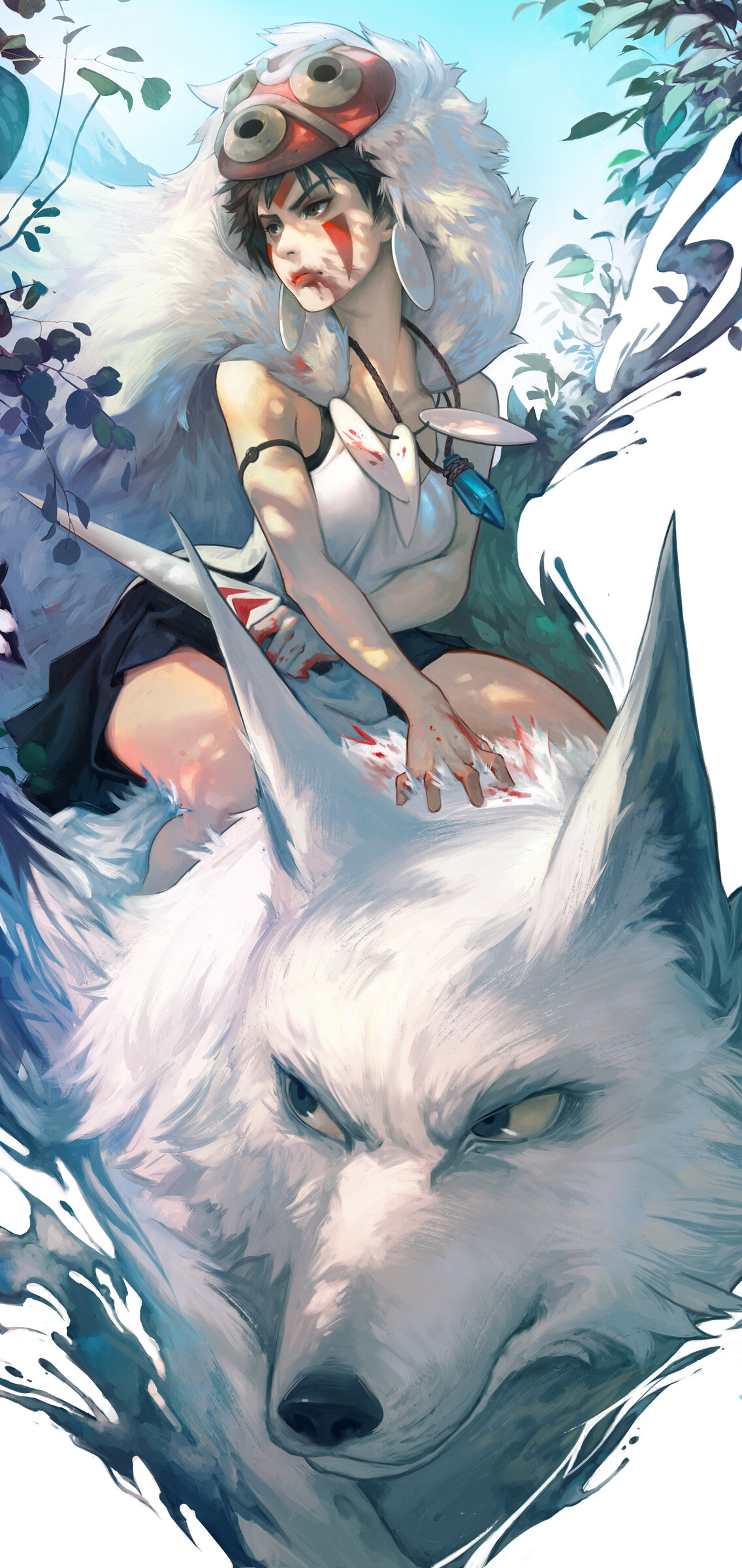 Princess Mononoke Phone Wallpapers