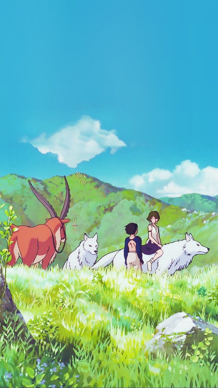 Princess Mononoke Phone Wallpapers