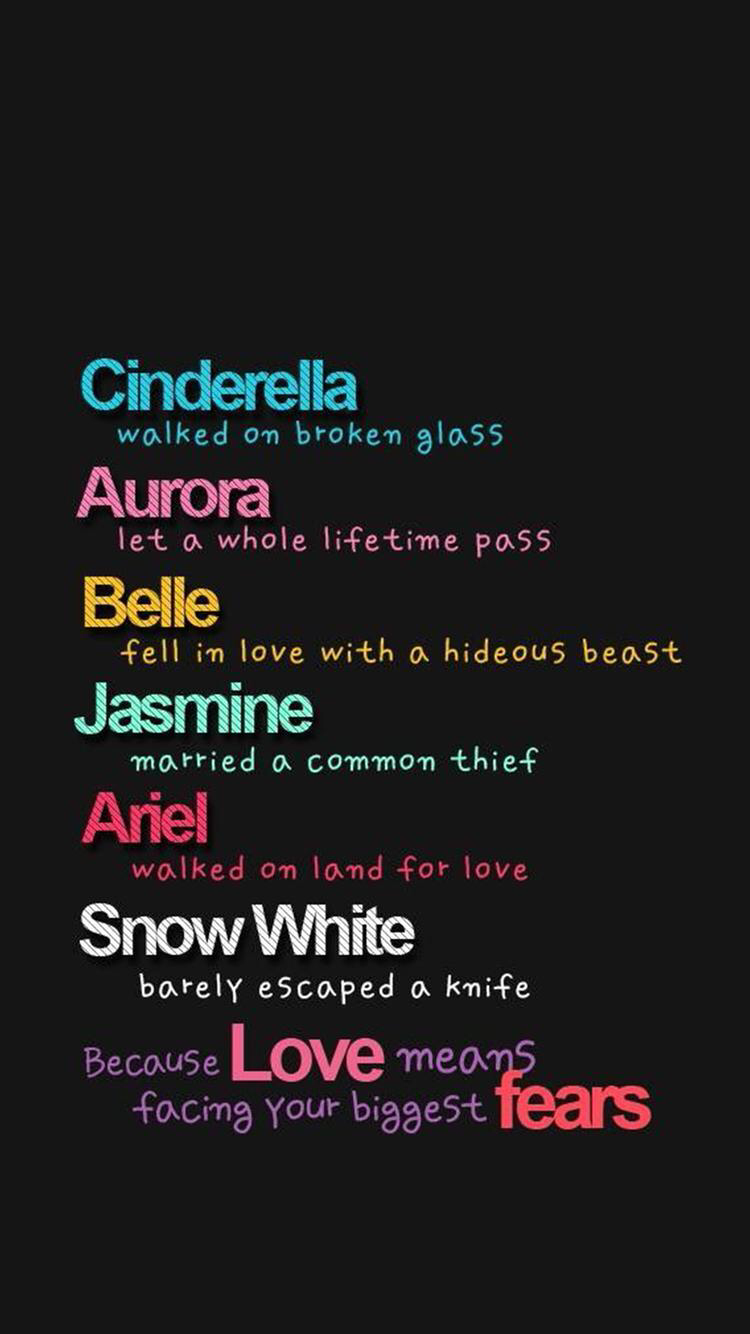 Princess Quotes Wallpapers