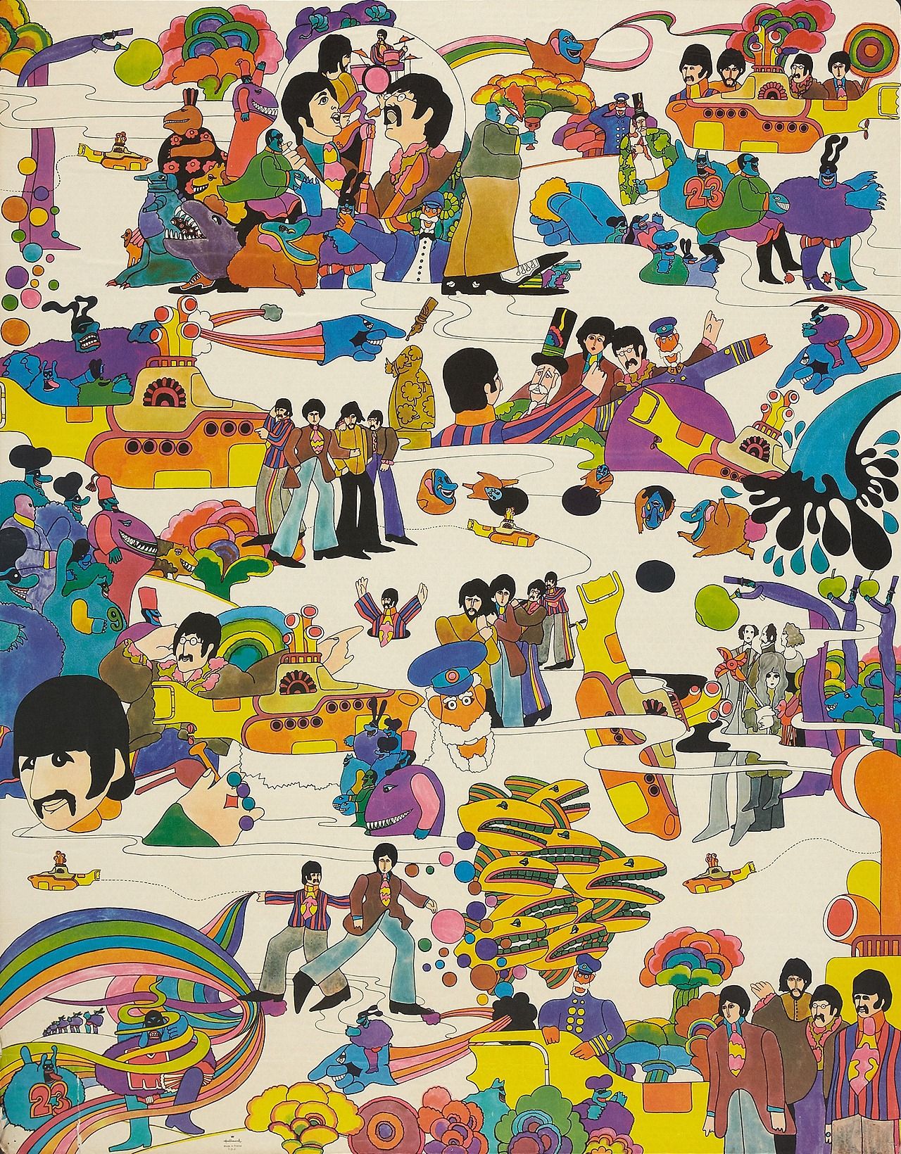 Psychedelic Beatles Wallpapers