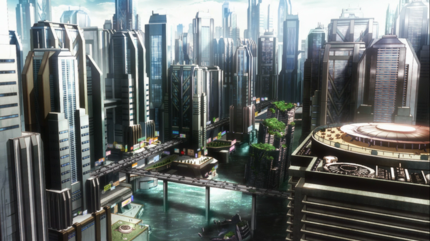 Psycho Pass City Wallpapers