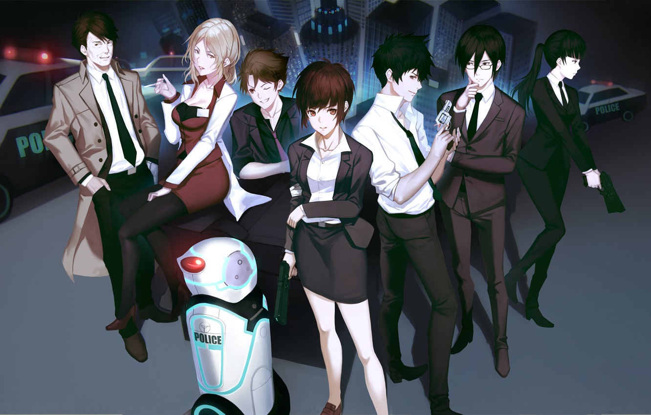 Psycho Pass City Wallpapers