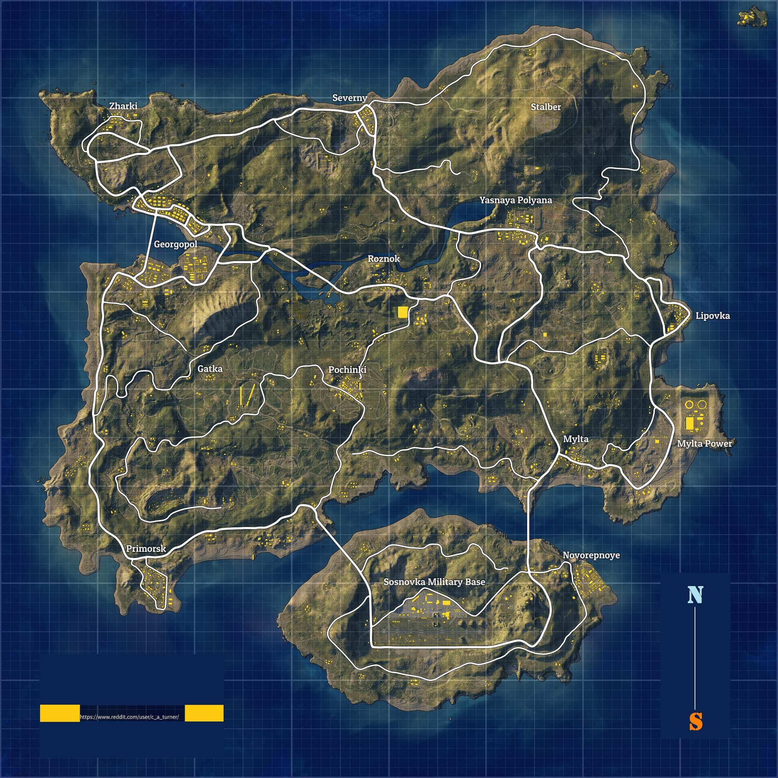 Pubg Map Hd Wallpapers