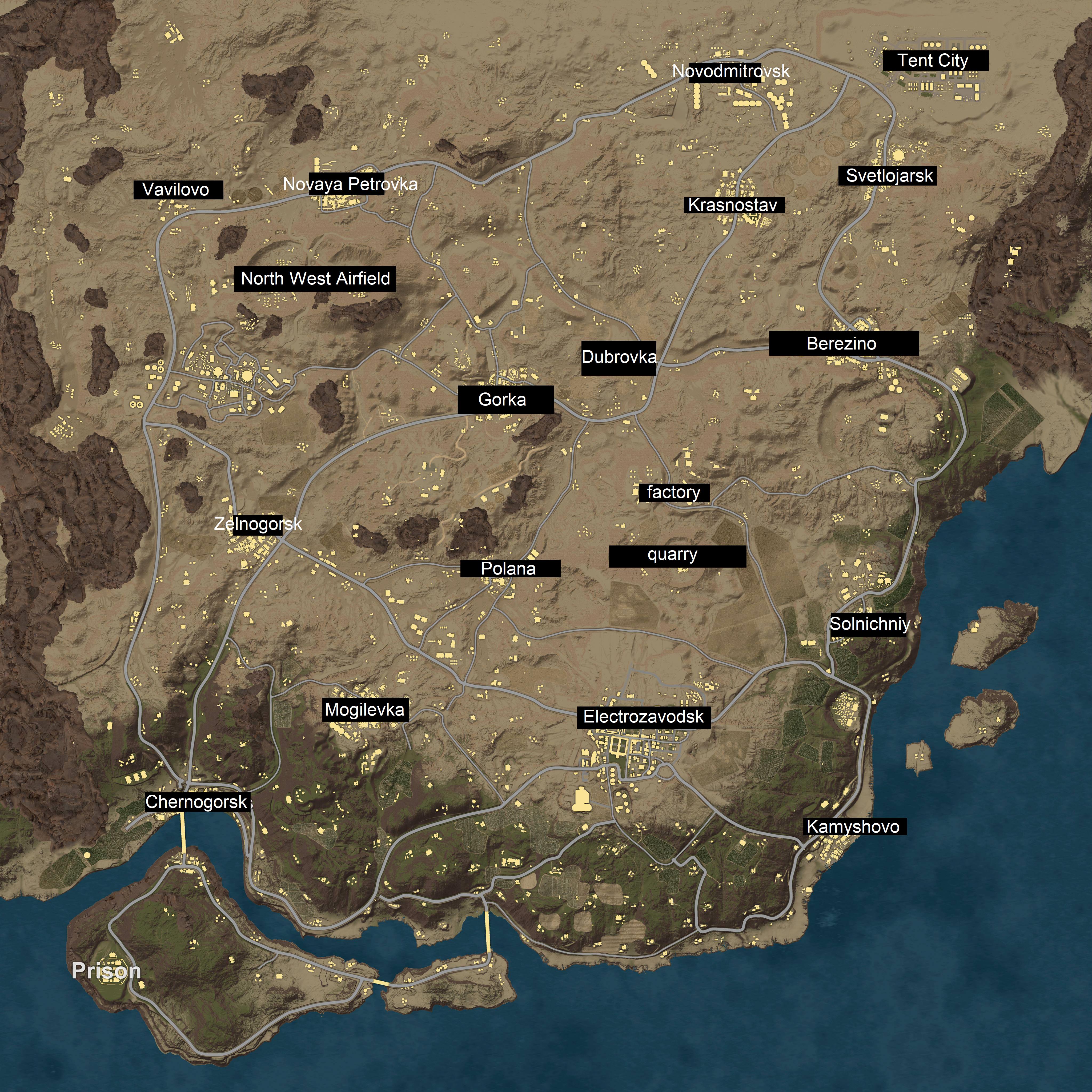 Pubg Map Hd Wallpapers