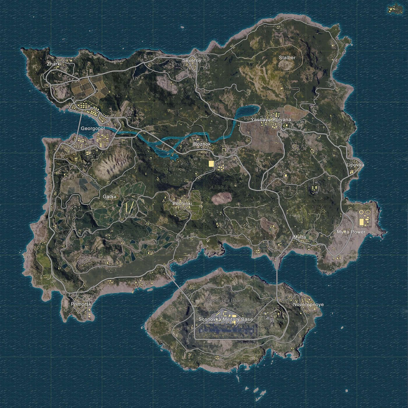 Pubg Map Hd Wallpapers