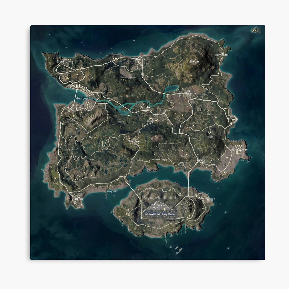 Pubg Map Hd Wallpapers