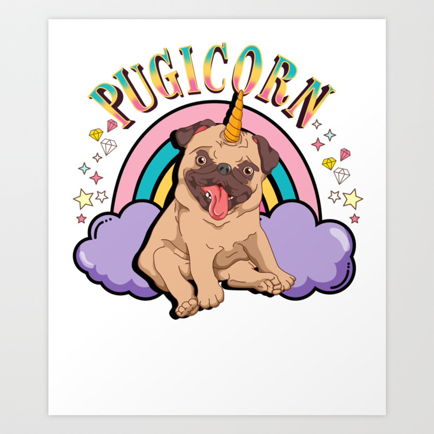 Pugicorn Wallpapers