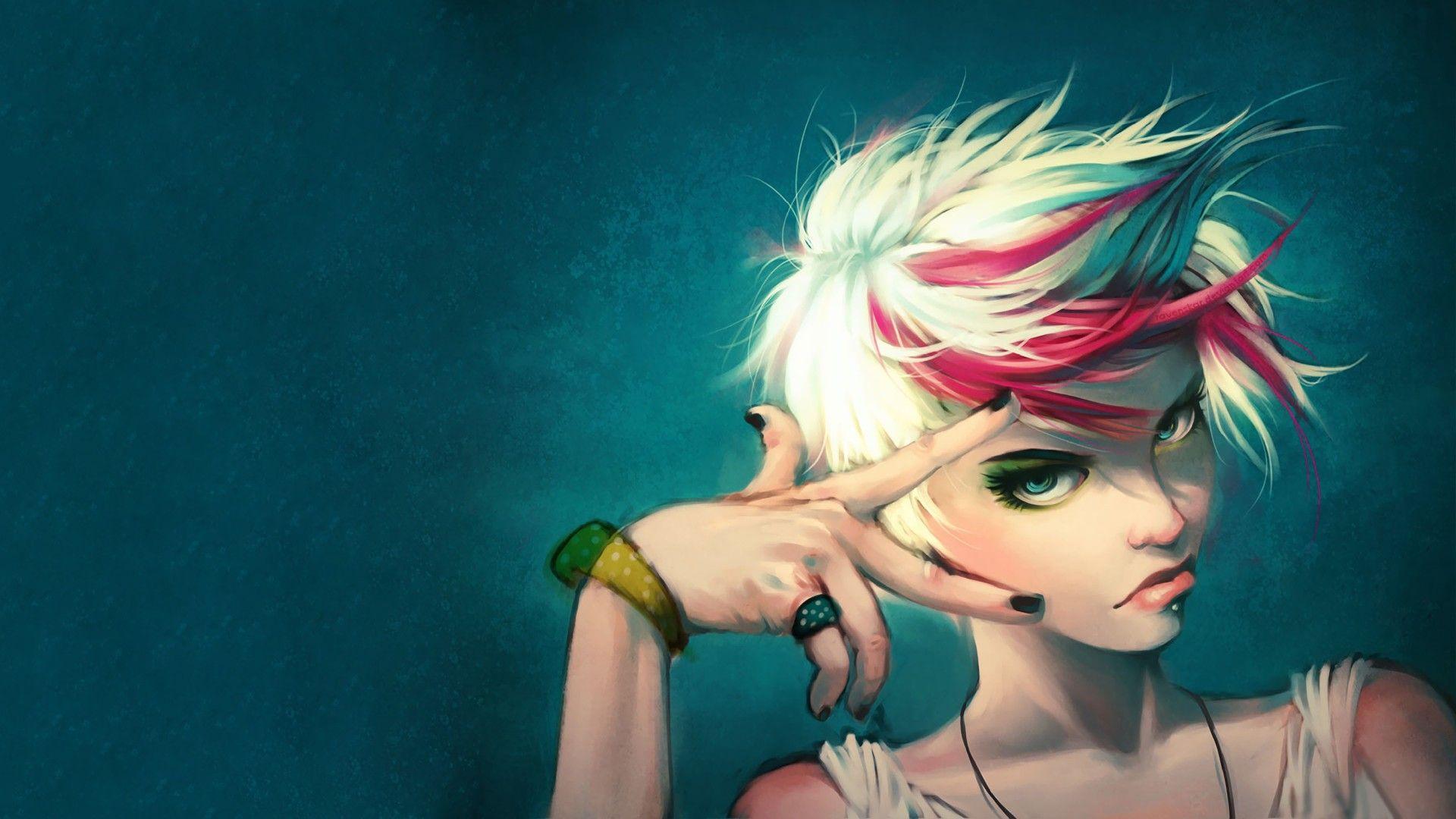 Punk Anime Girl Wallpapers