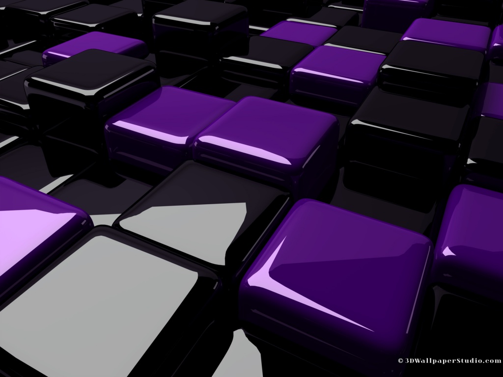 Purple 3D Wallpapers