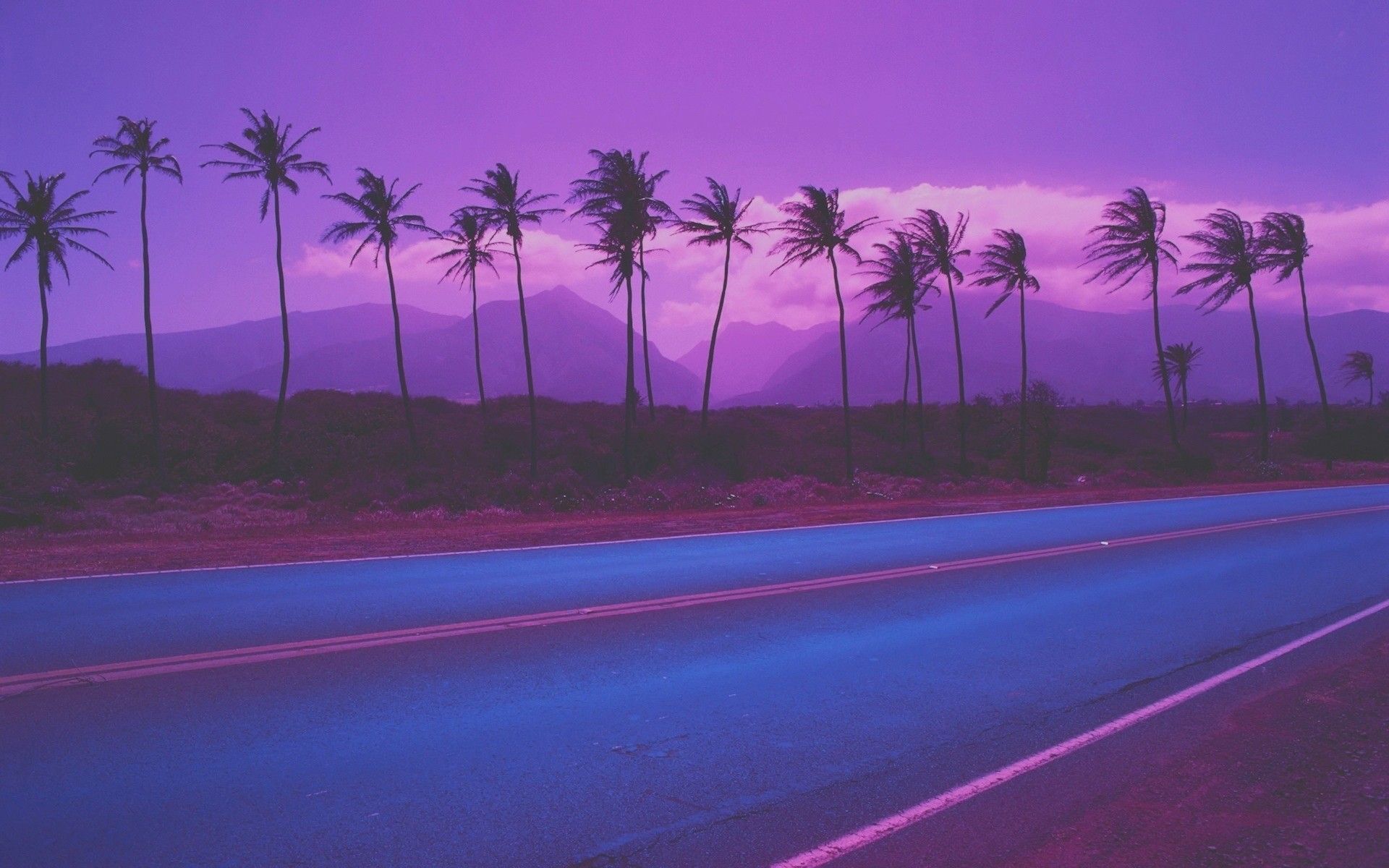 Purple Aesthetic Pictures Wallpapers