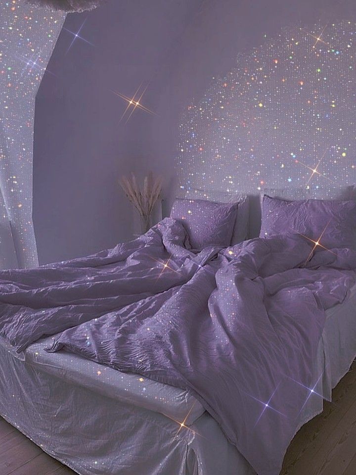 Purple Aesthetic Room Wallpapers