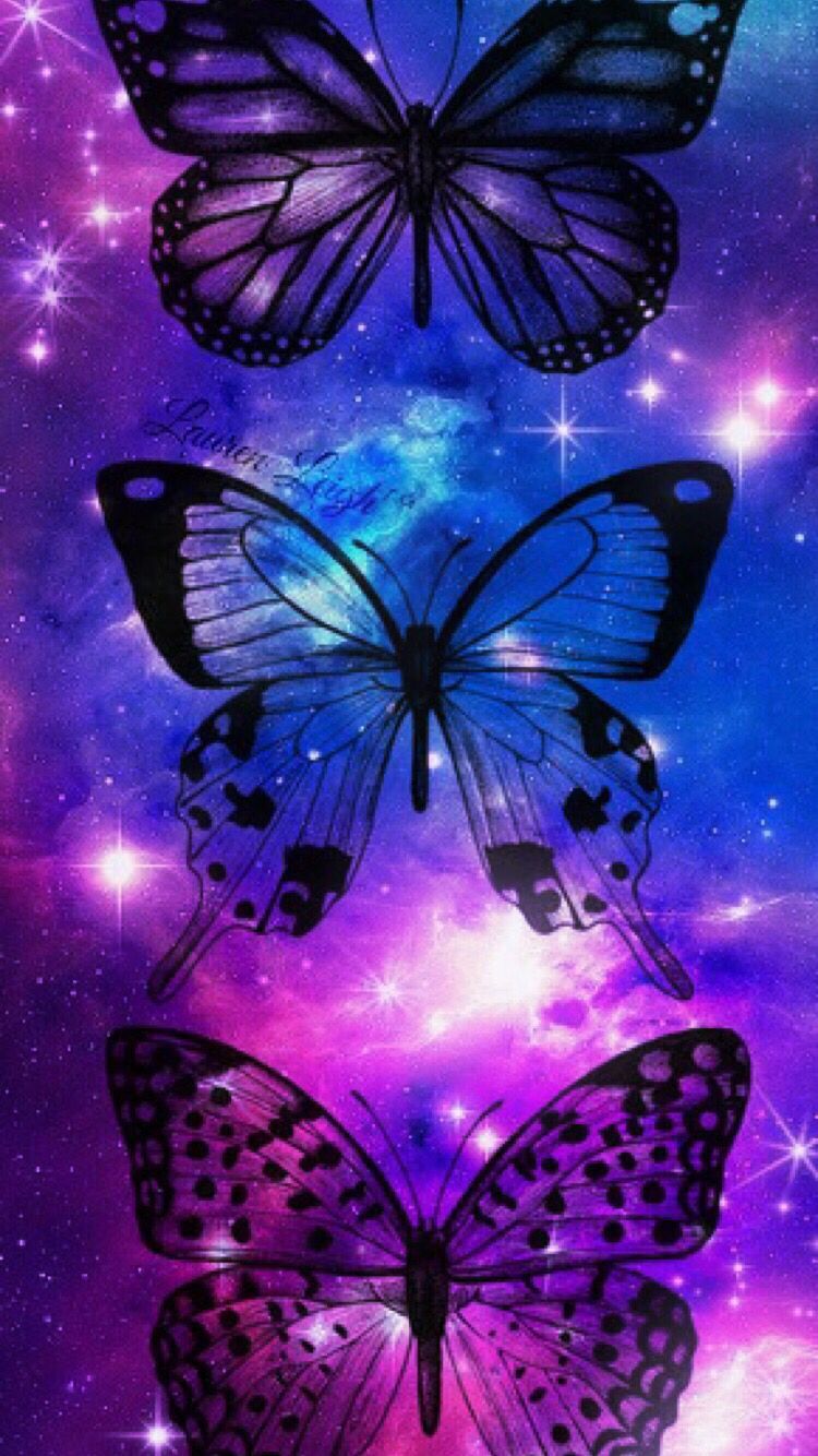 Purple And Blue Butterfly Wallpapers