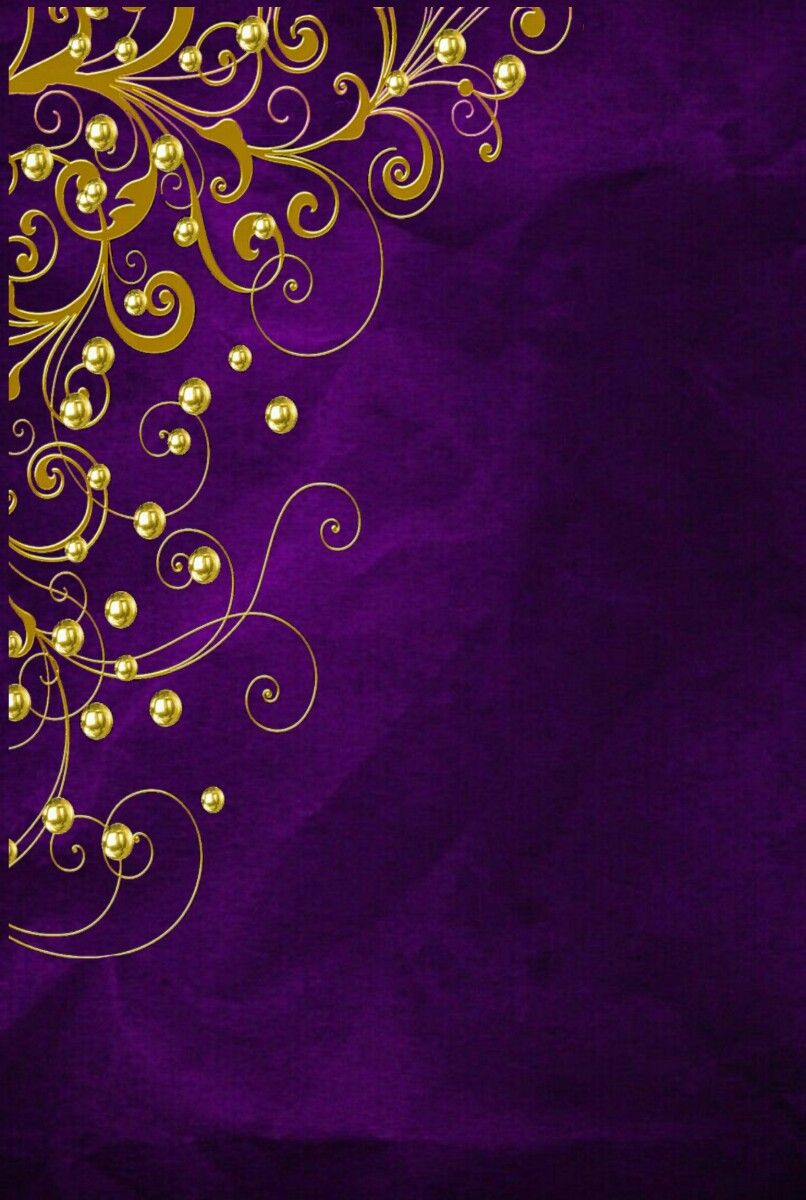 Purple And Gold Wallpapers