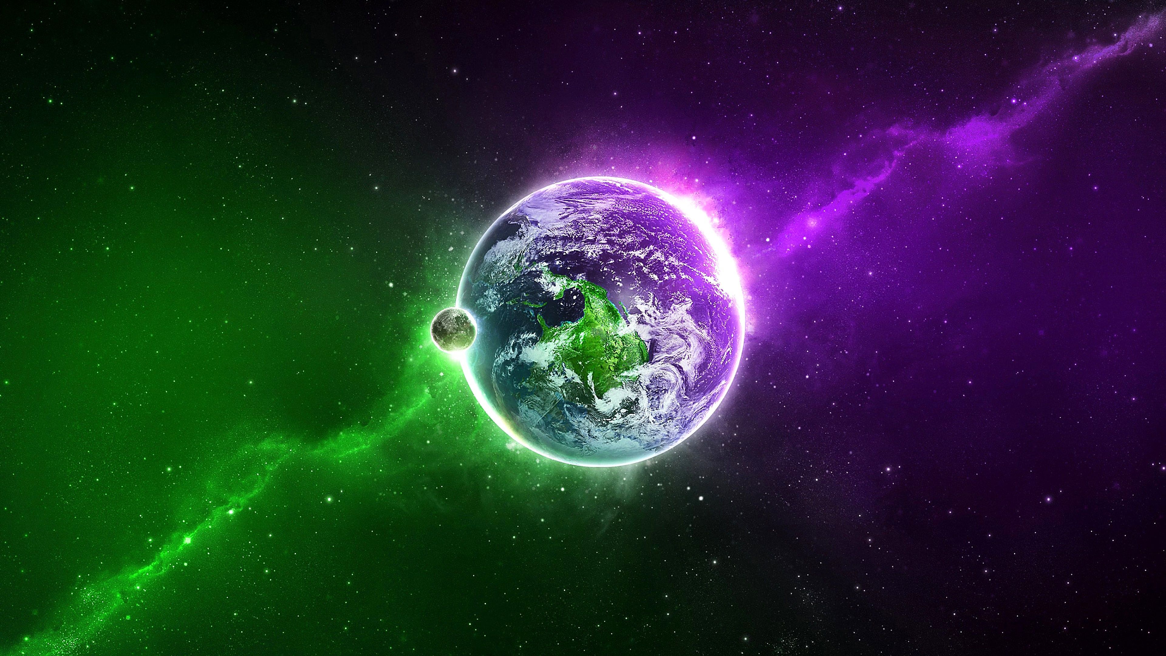 Purple And Green Wallpapers