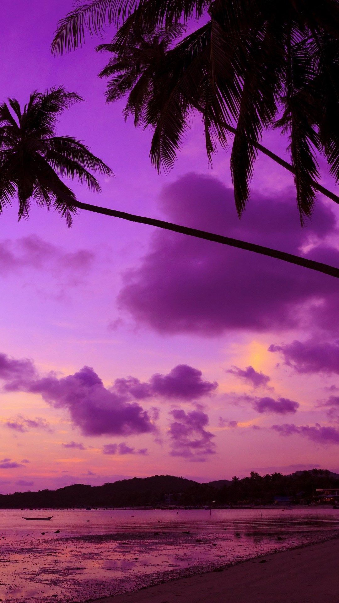 Purple Beach Wallpapers