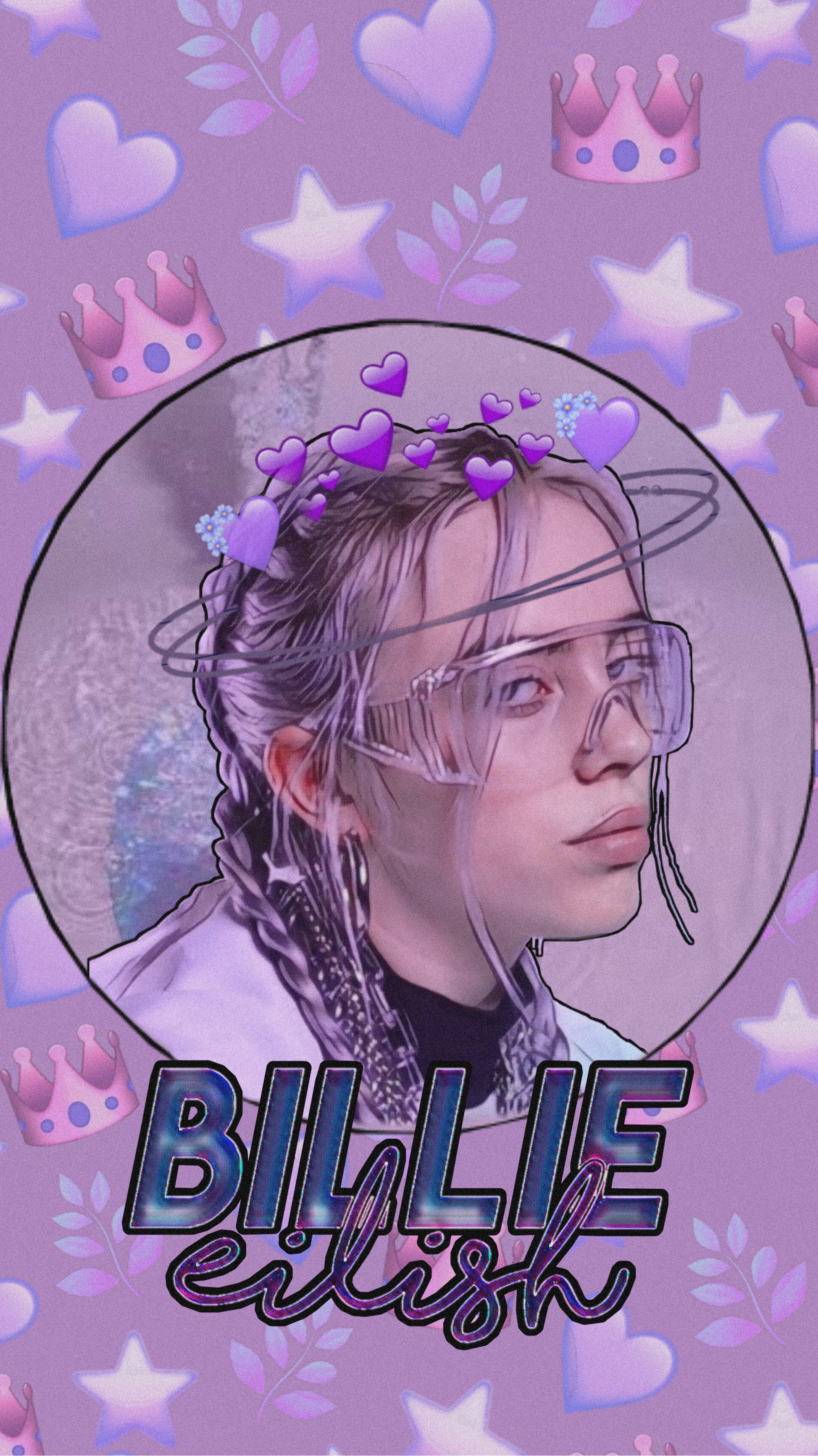 Purple Billie Eilish Wallpapers