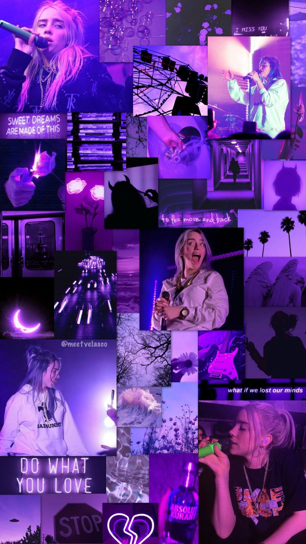 Purple Billie Eilish Wallpapers