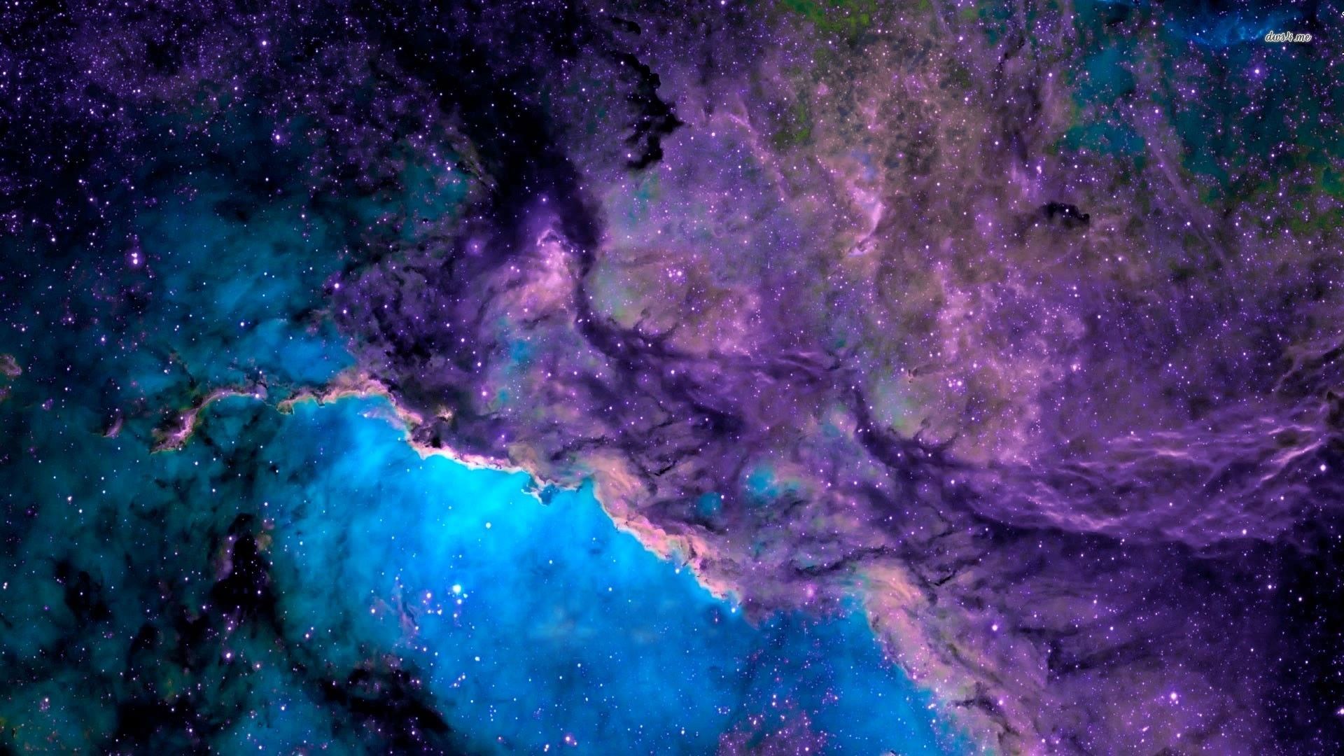 Purple Blue Nebula Wallpapers