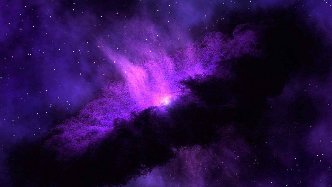 Purple Blue Nebula Wallpapers