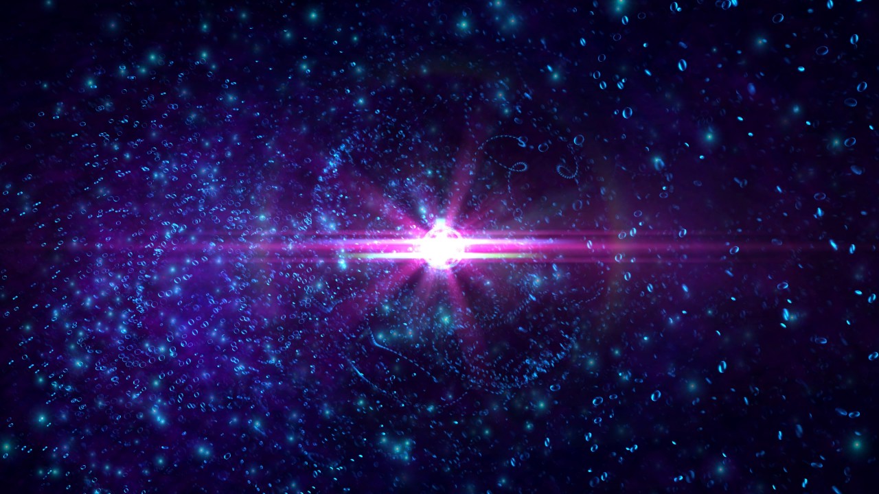 Purple Blue Nebula Wallpapers