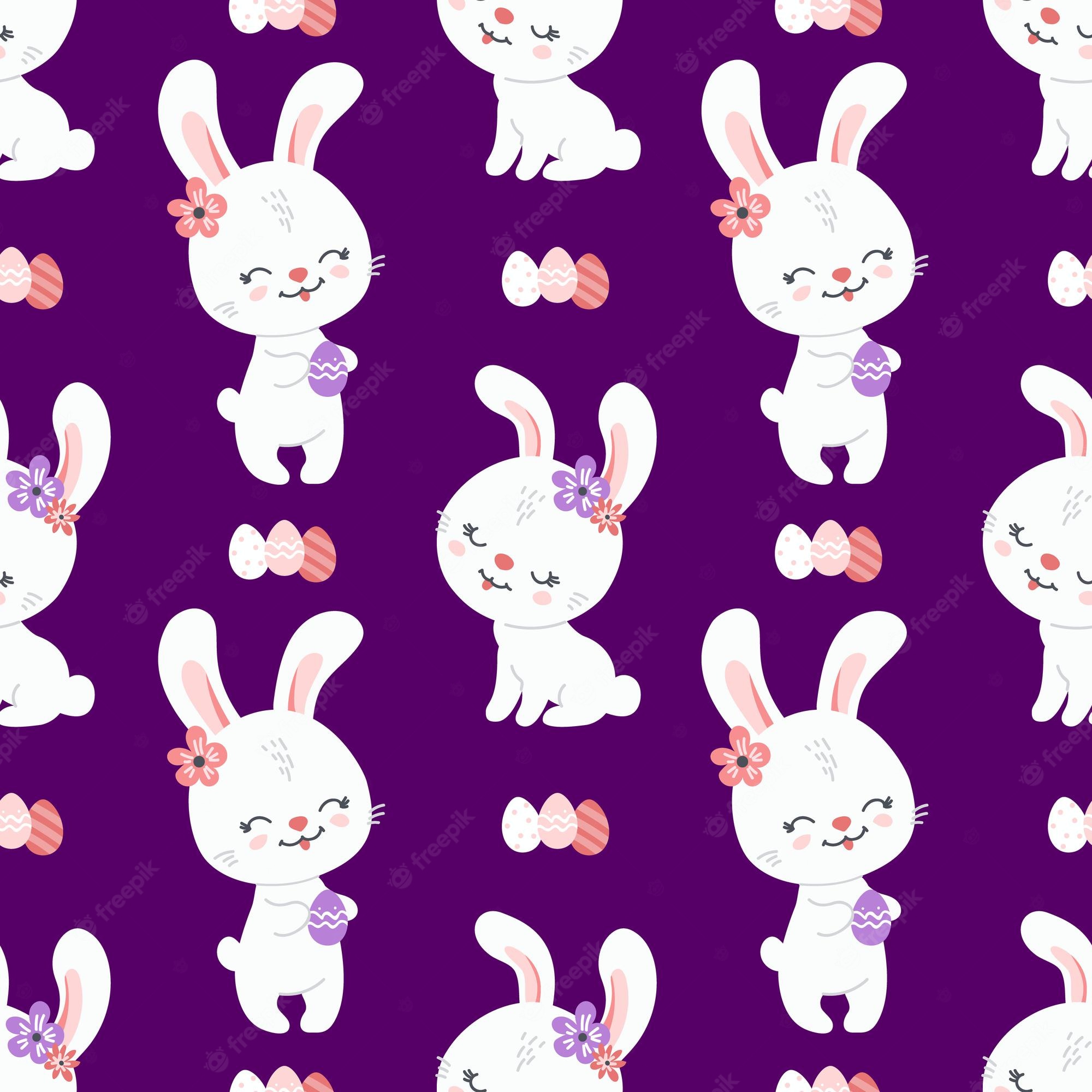 Purple Bunny Wallpapers
