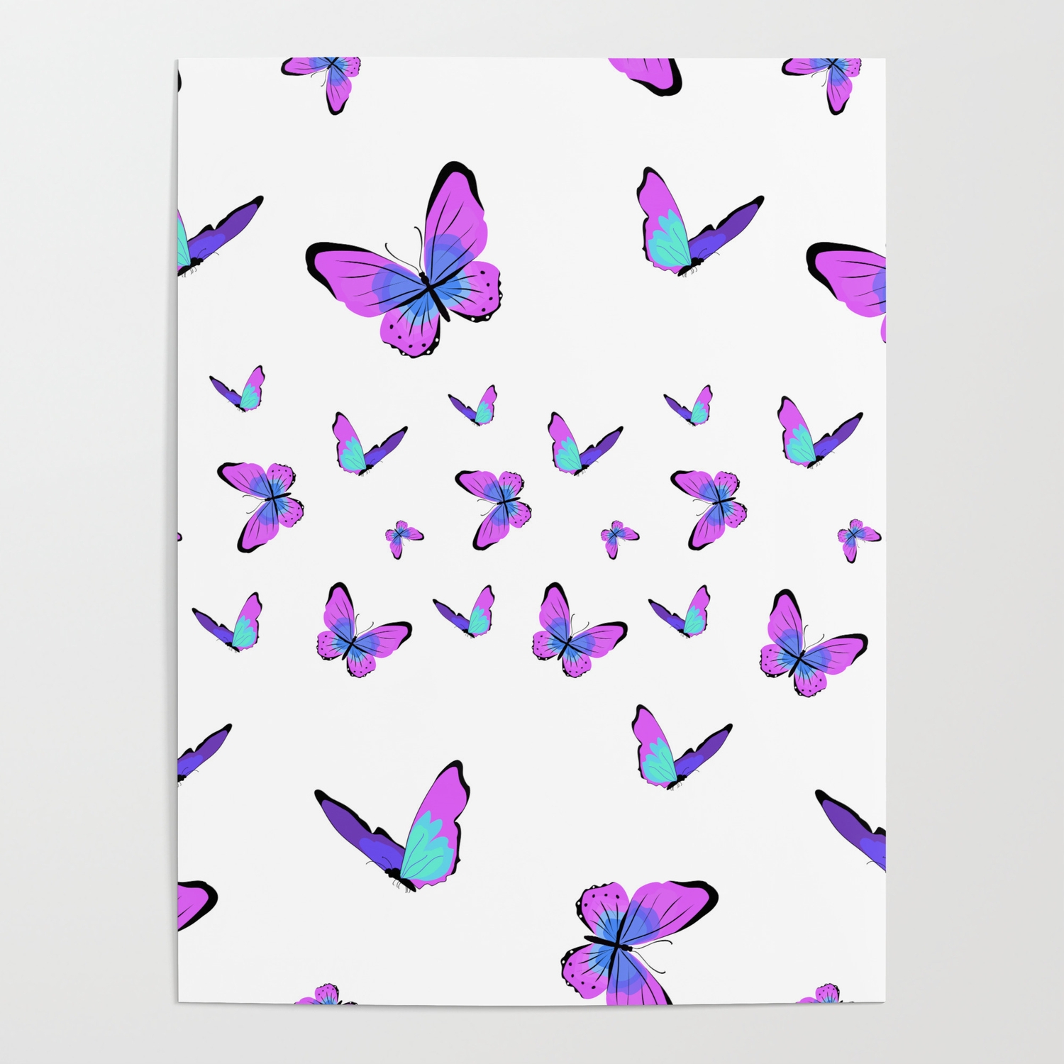 Purple Butterfly Wallpapers