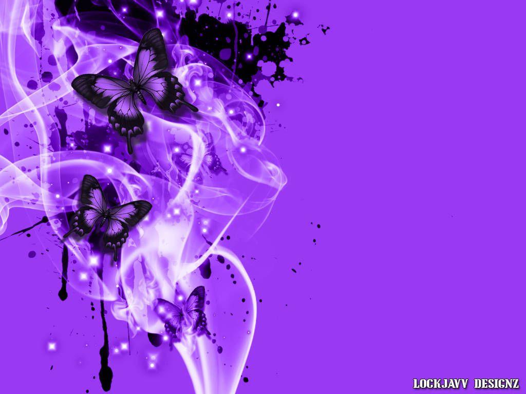 Purple Butterfly Wallpapers