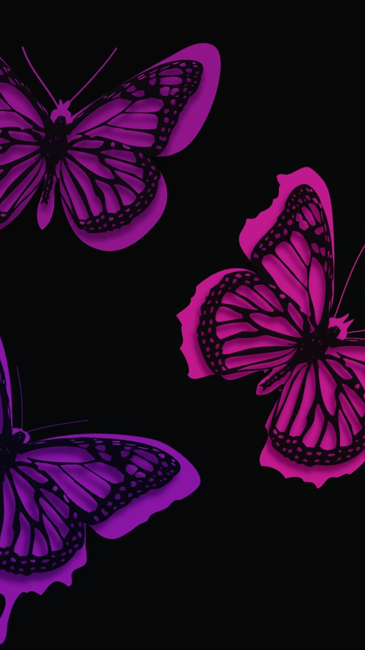 Purple Butterfly Wallpapers