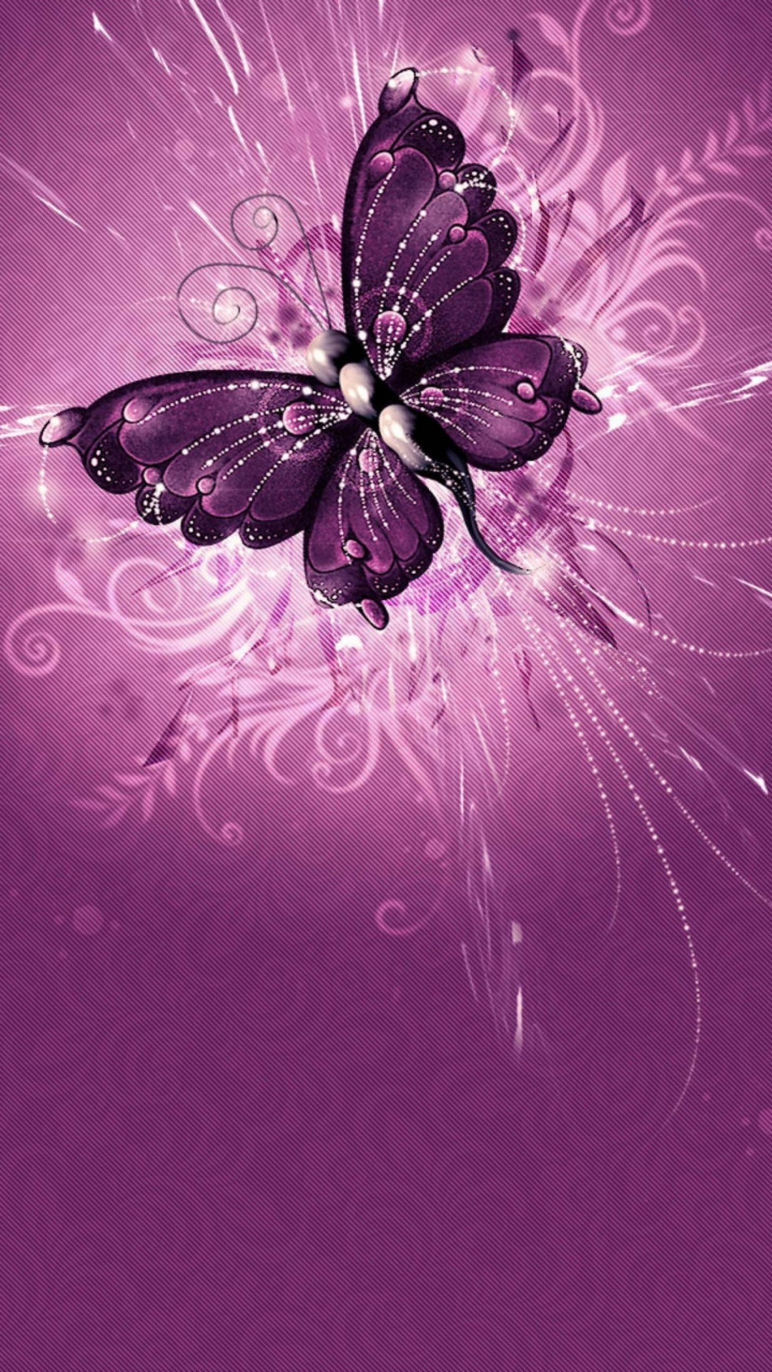 Purple Butterfly Wallpapers