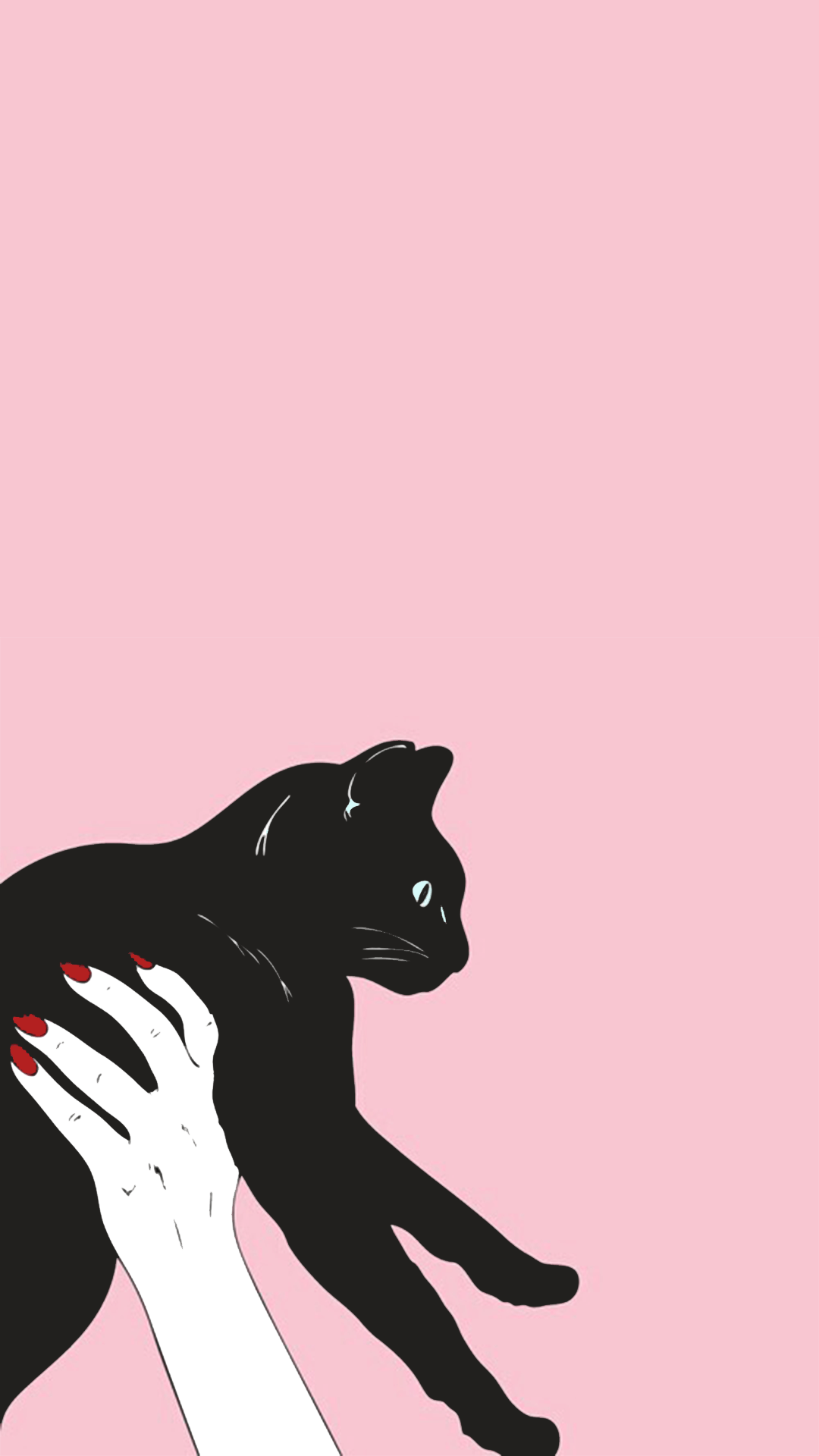 Purple Cat Aesthetic Wallpapers