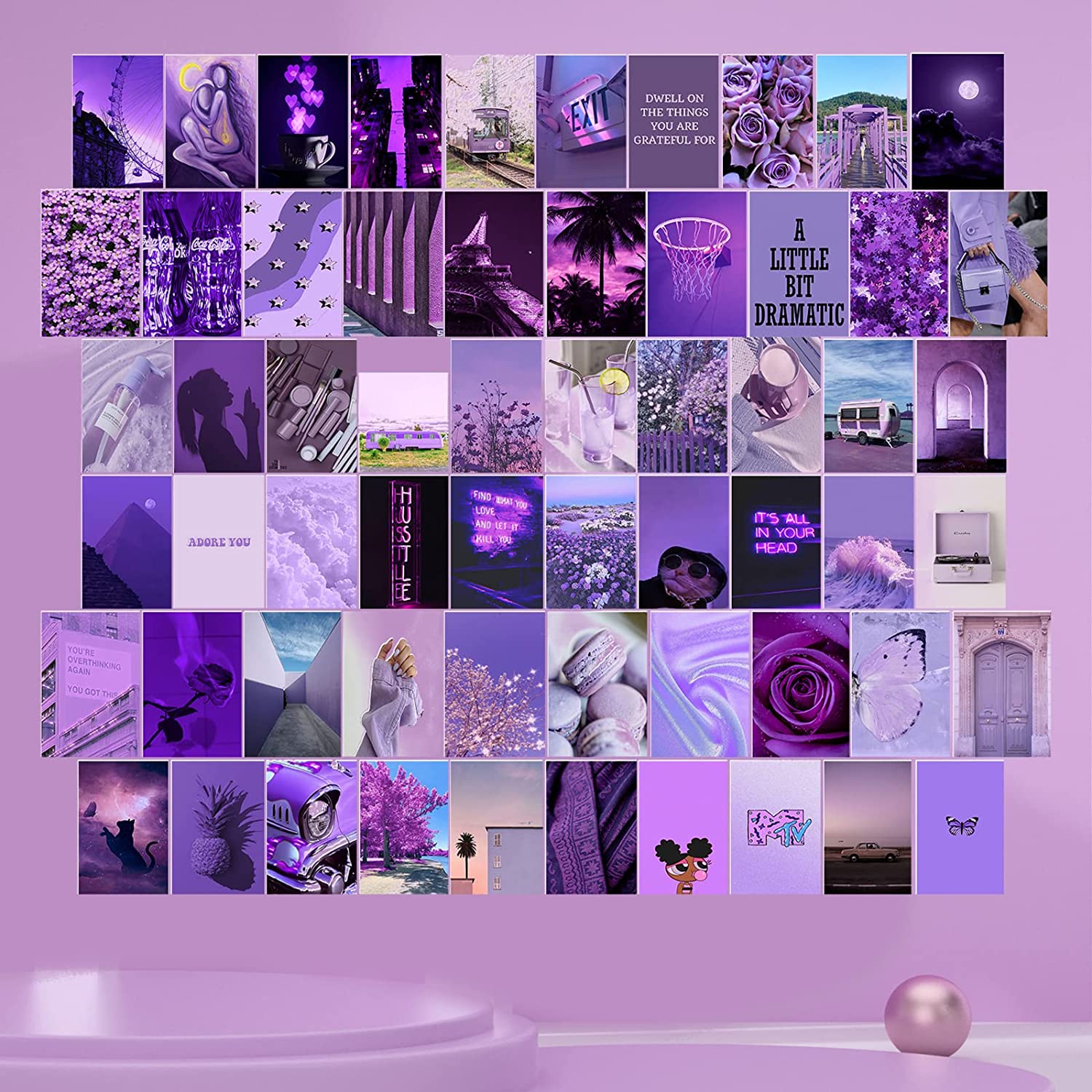 Purple Collage Wallpapers