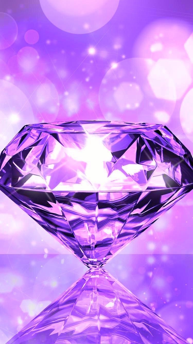 Purple Diamond Wallpapers