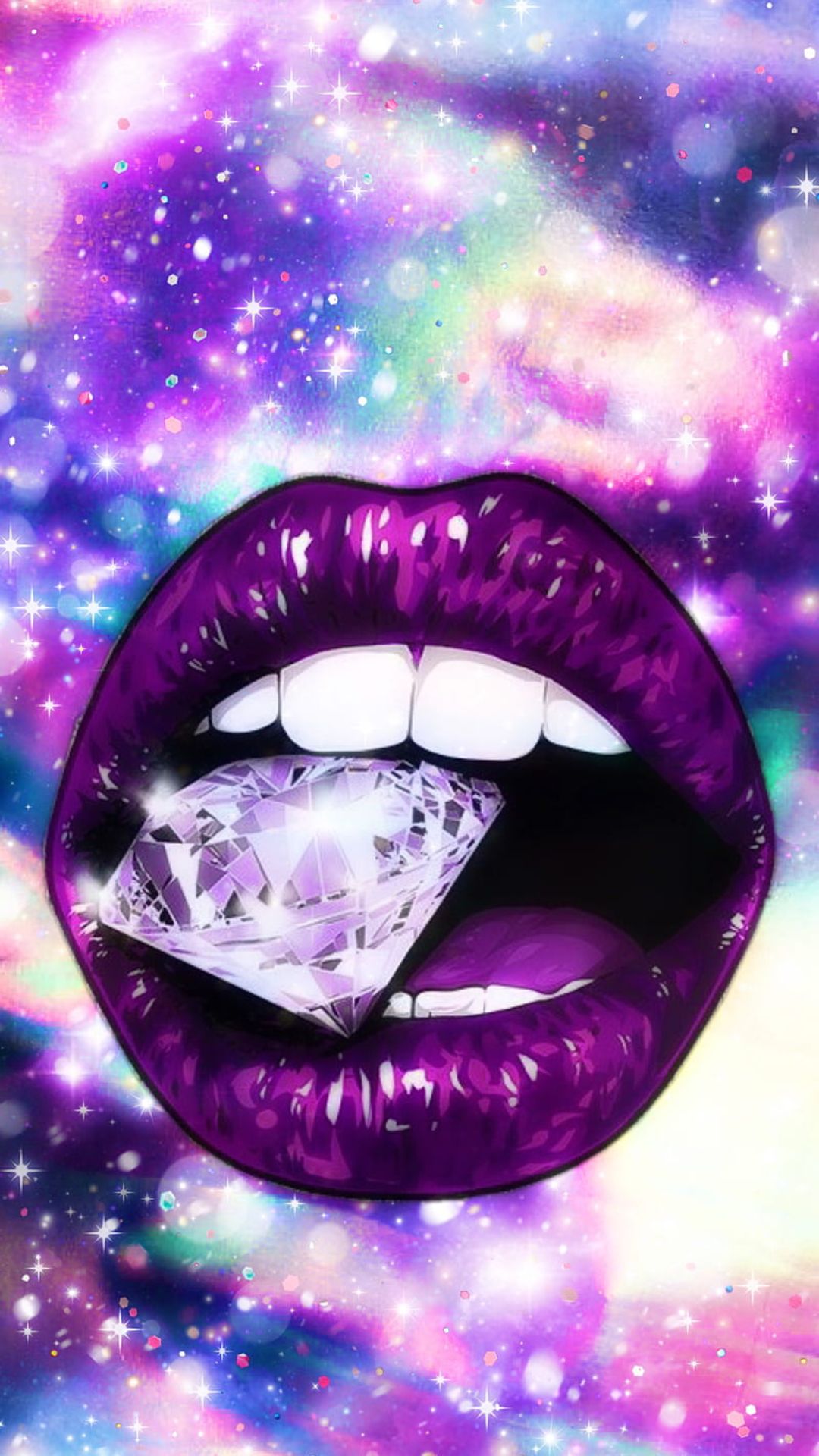 Purple Diamond Wallpapers