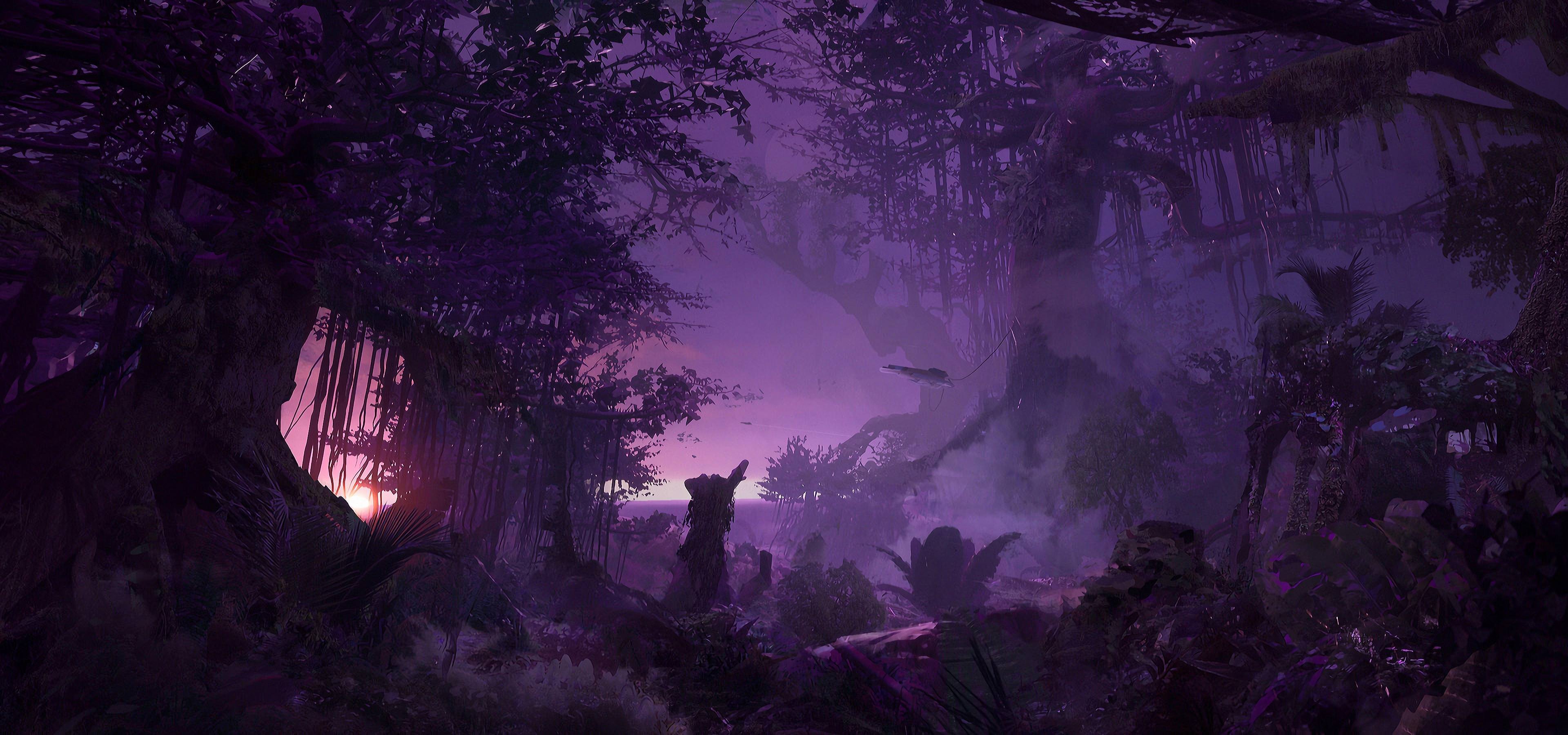 Purple Forest Wallpapers