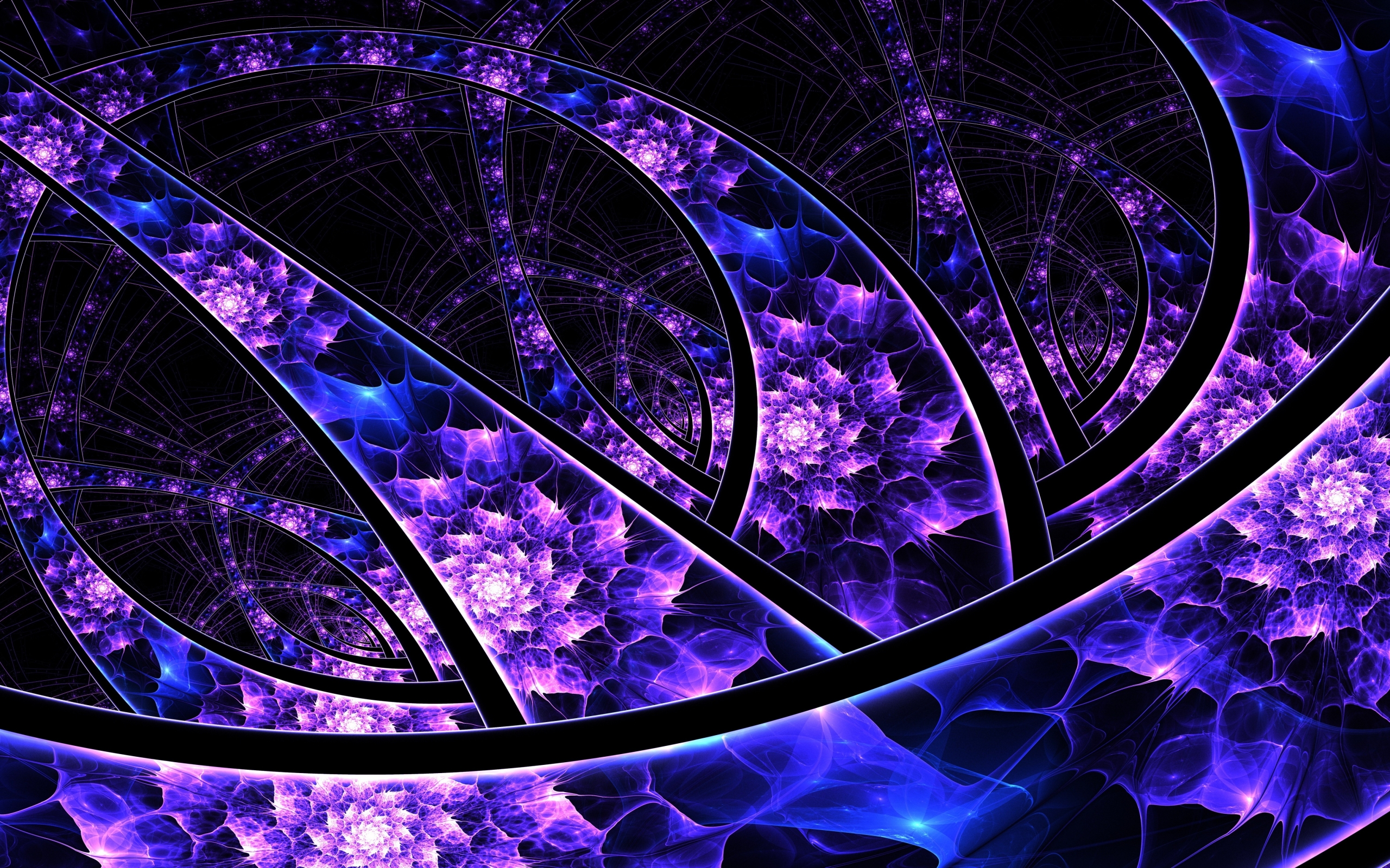 Purple Fractal Wallpapers