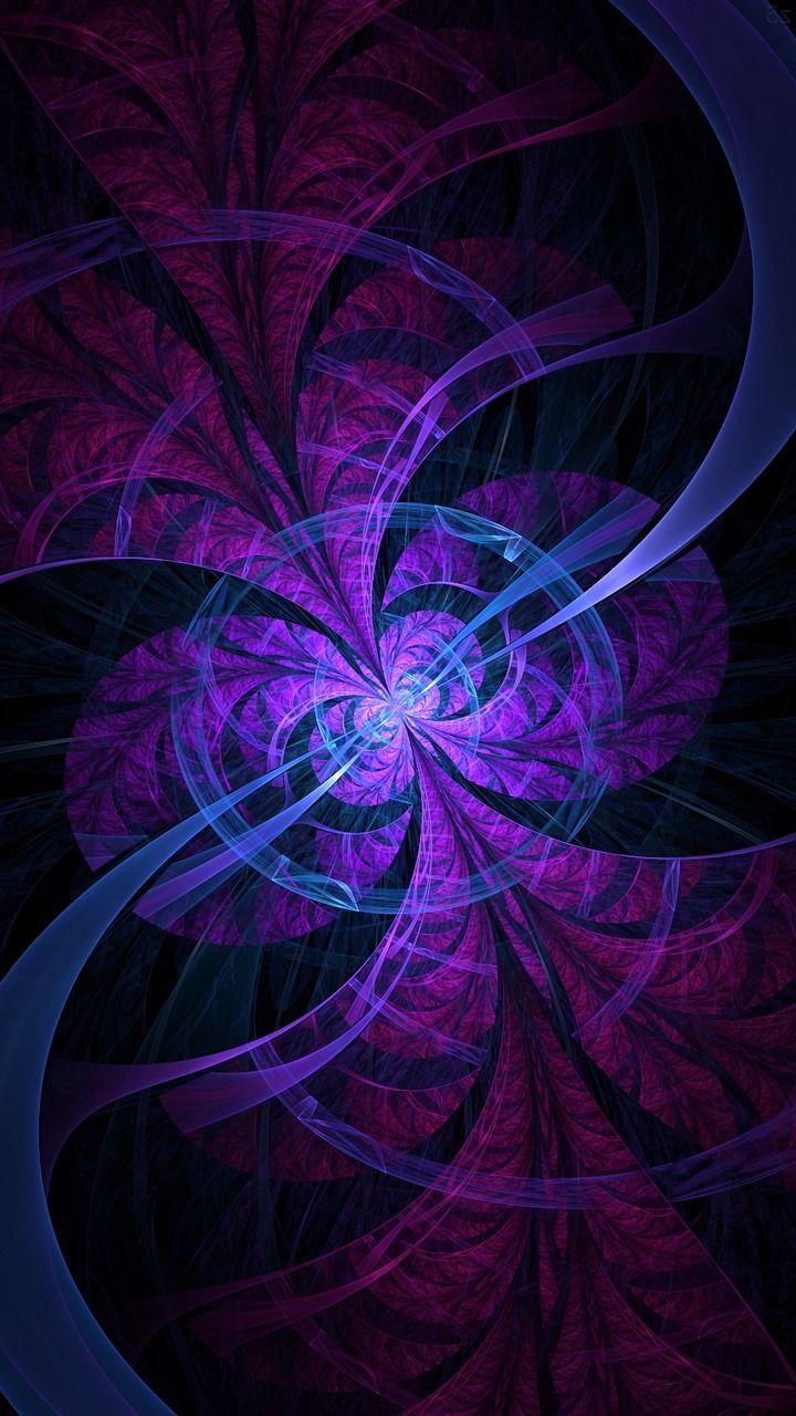 Purple Fractal Wallpapers