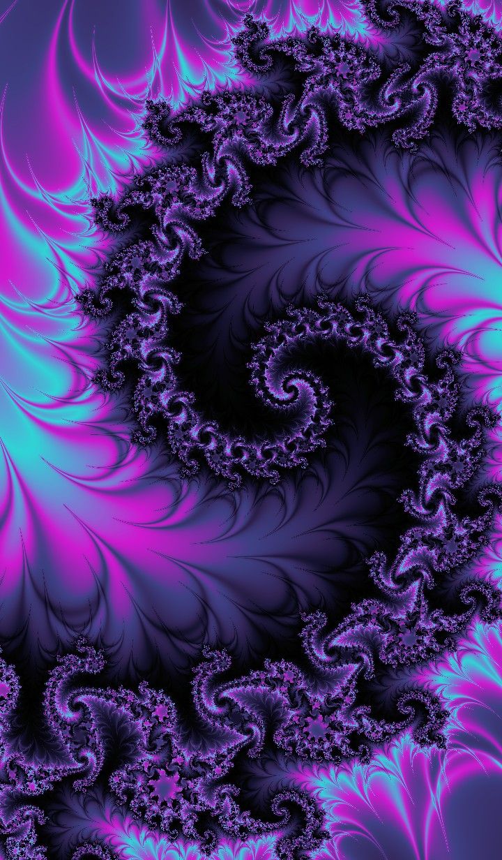 Purple Fractal Wallpapers