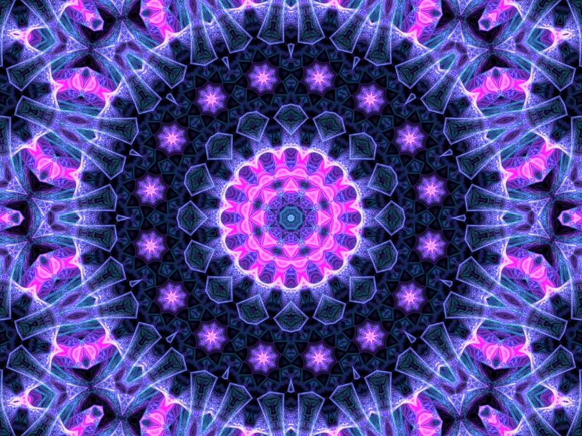 Purple Fractal Wallpapers