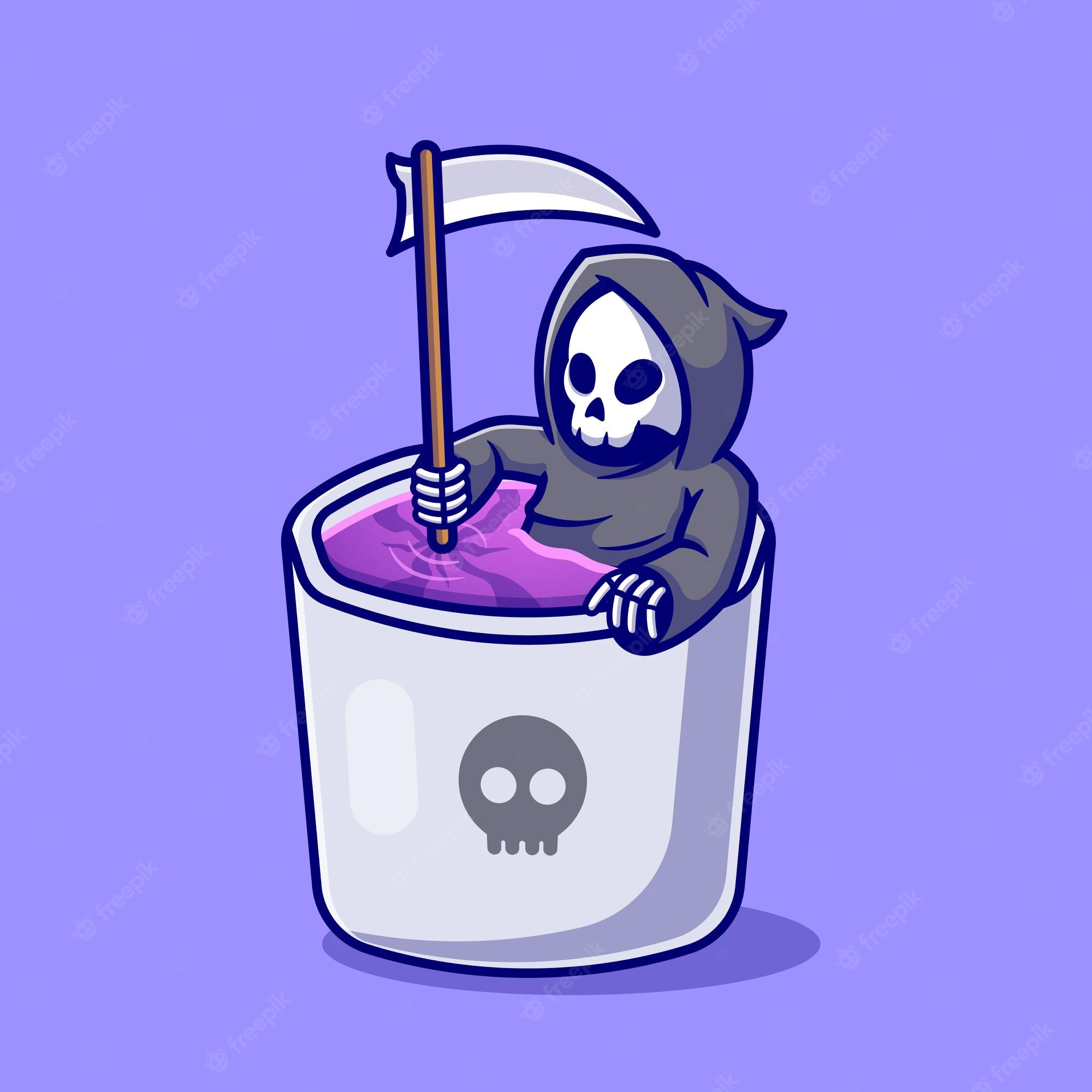 Purple Grim Reaper Wallpapers