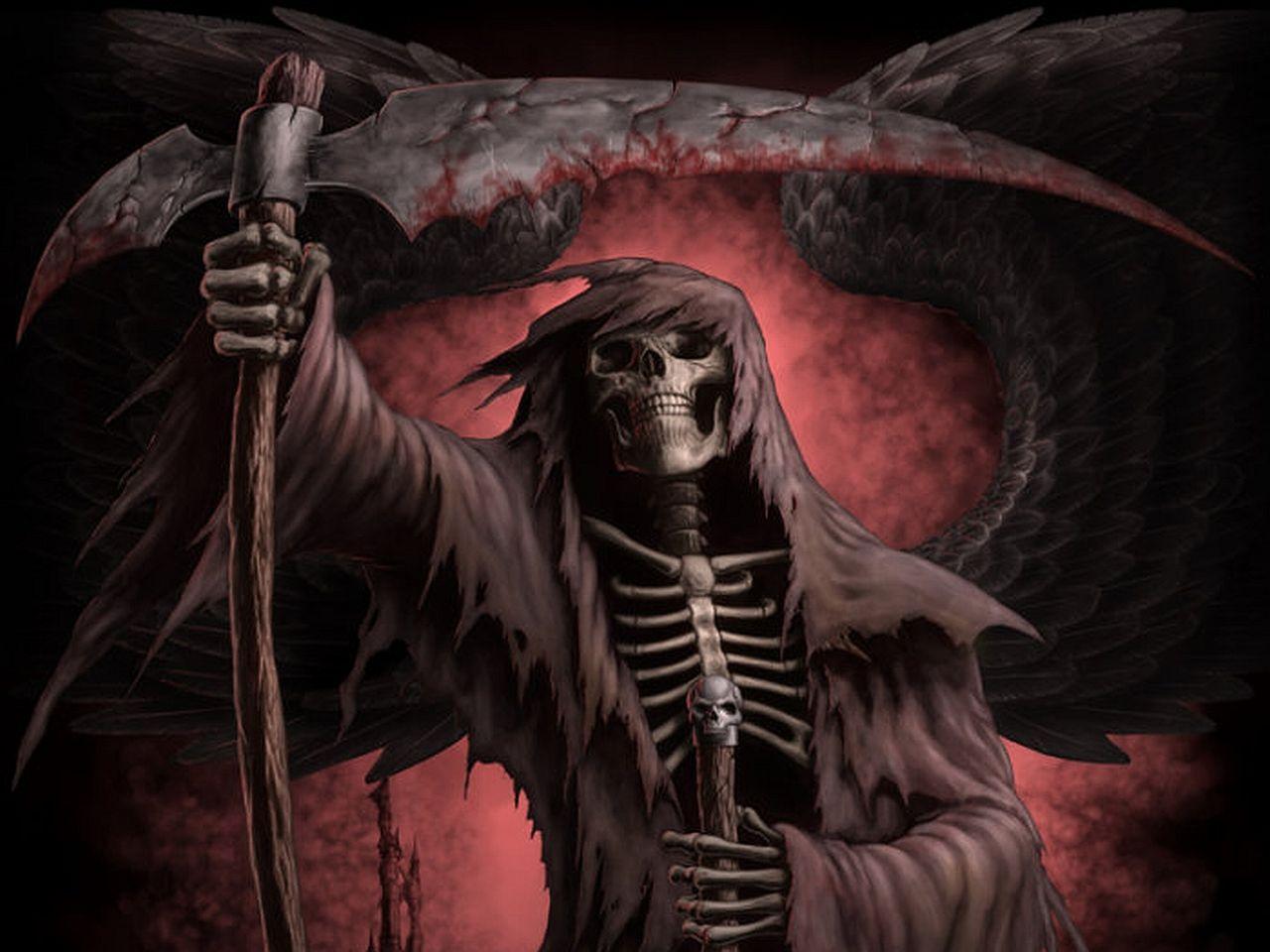 Purple Grim Reaper Wallpapers