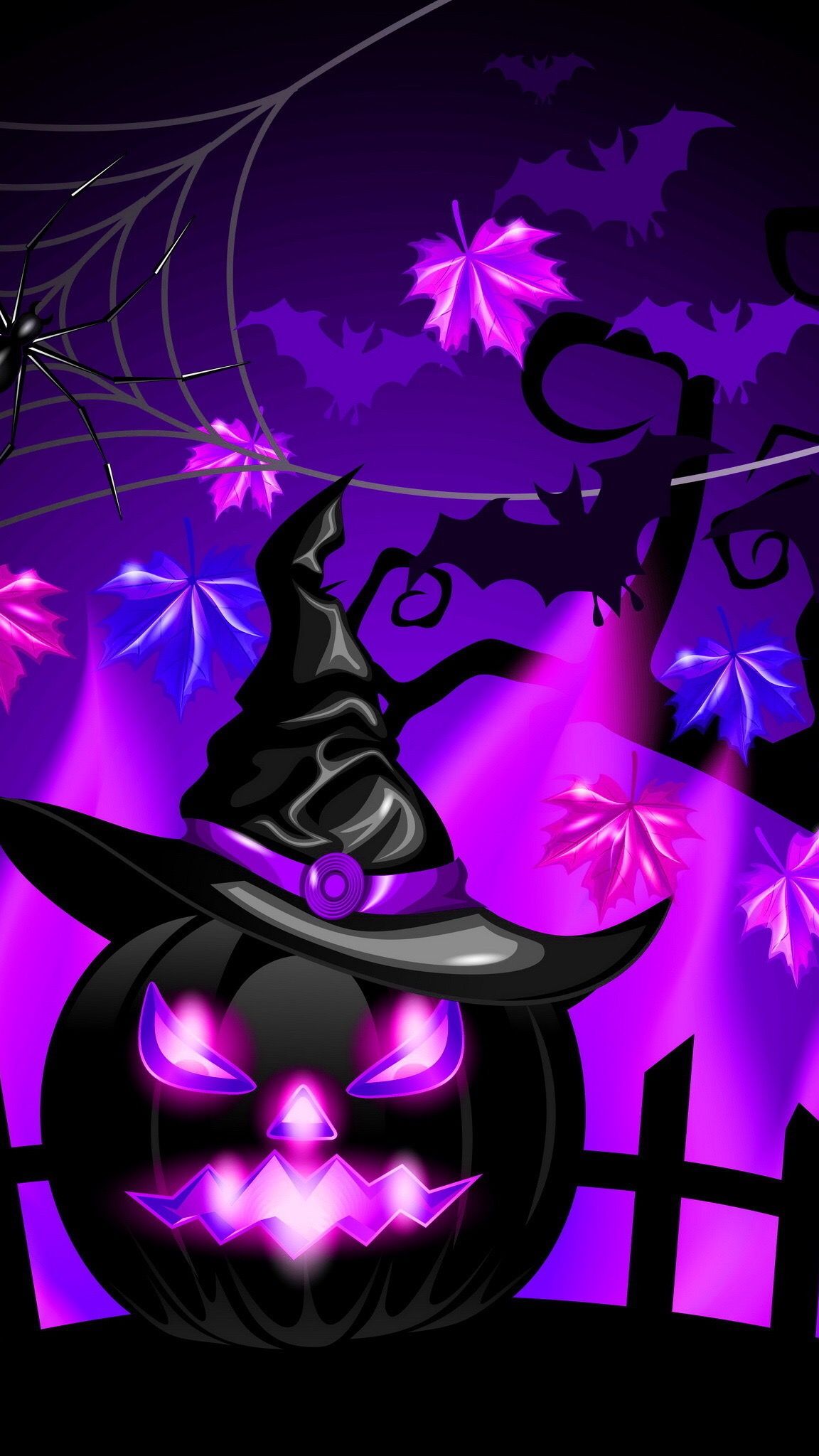 Purple Halloween Wallpapers