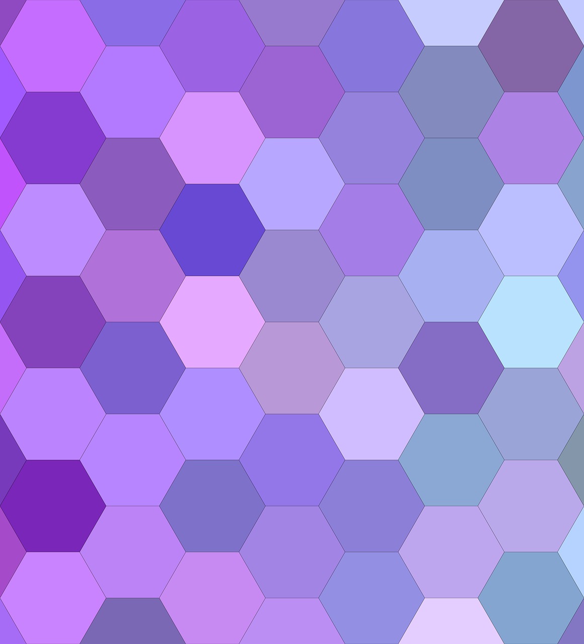 Purple Hexagon Wallpapers